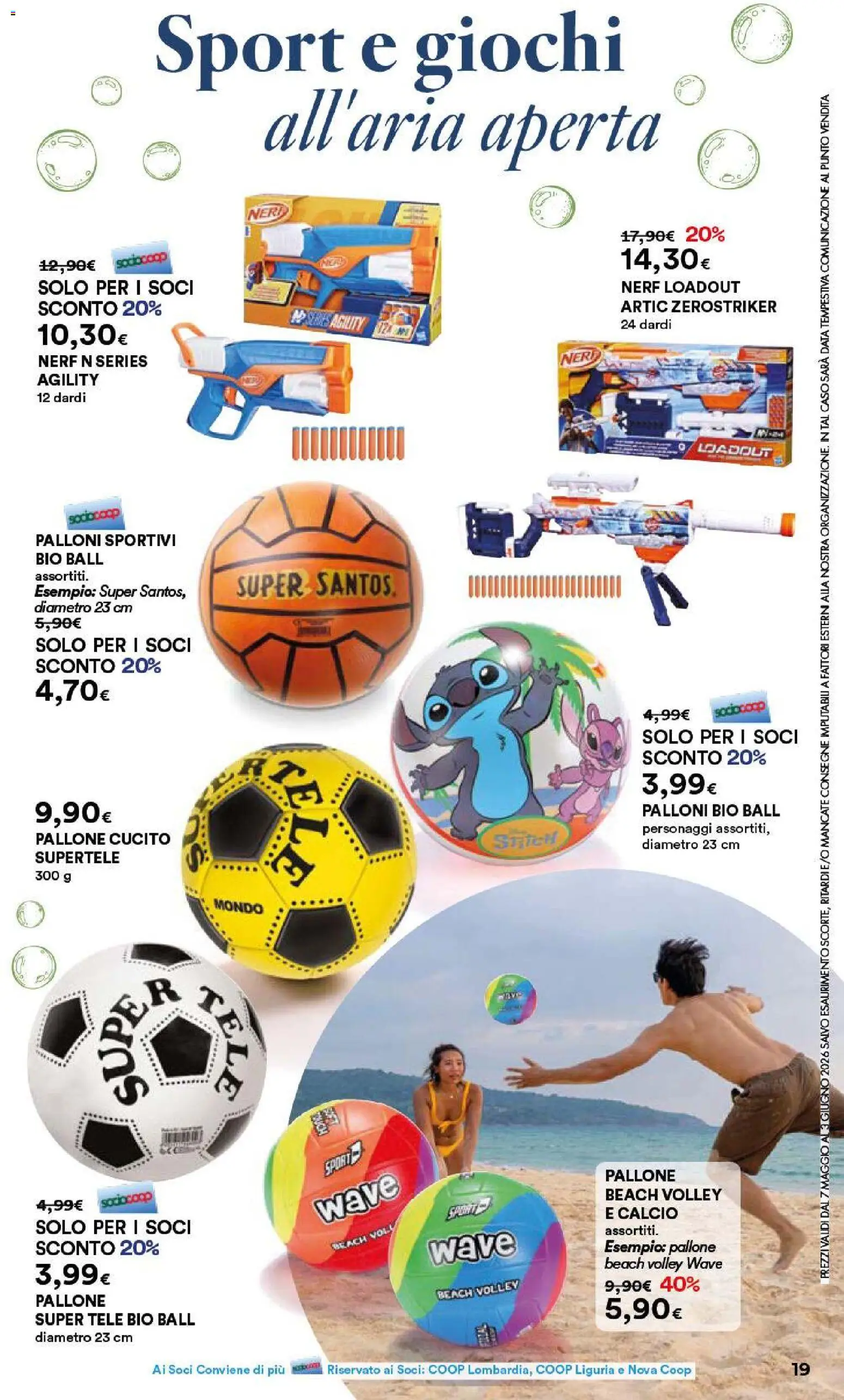 Volantino Ipercoop del 07.05.2026 | Pagina: 19 | Prodotti: Pallone, Data