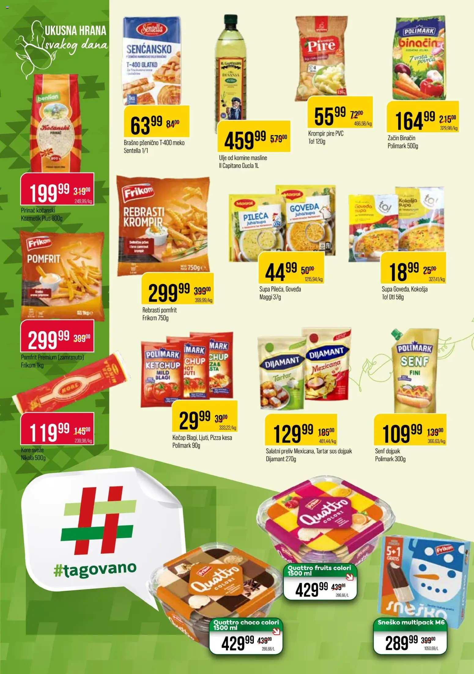 Metalac Proleter katalog - važi od 15.07.2026 | Strana: 6 | Proizvode: Kečap, Krompir, Pomfrit, Ulje