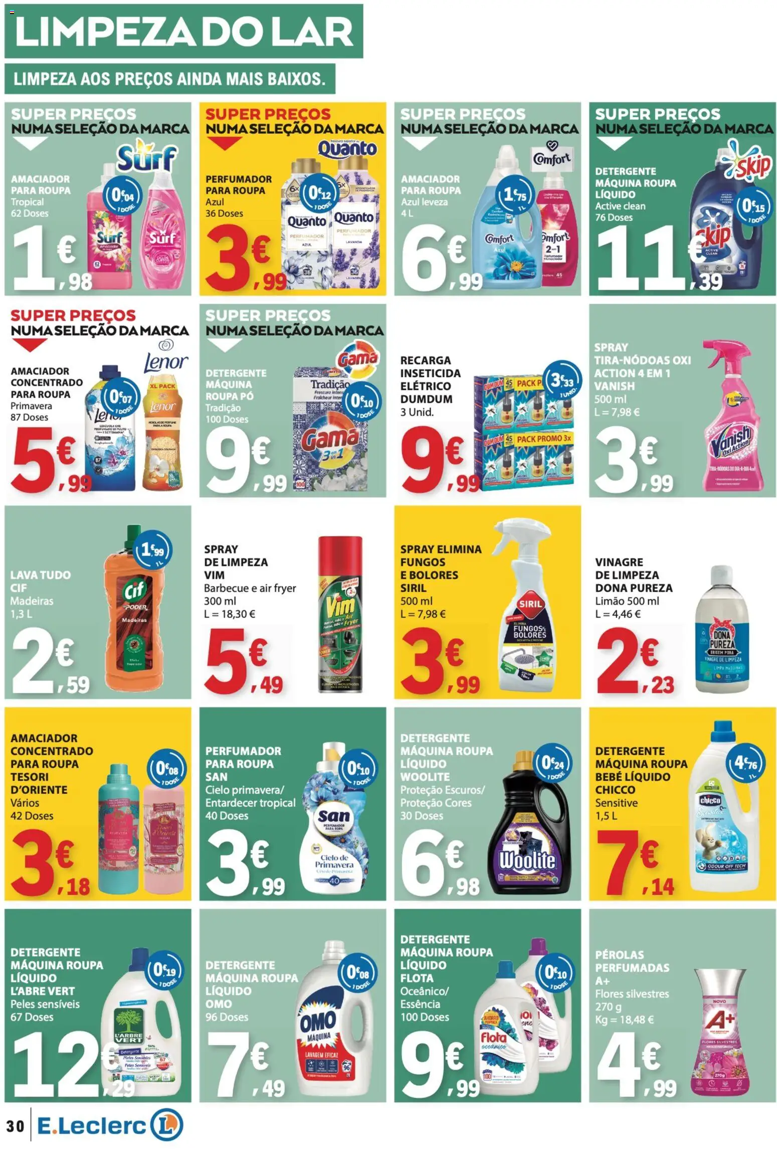 E.Leclerc folheto Semanal Aniversário 31 │ válido de 22/10/2026 | Página: 30