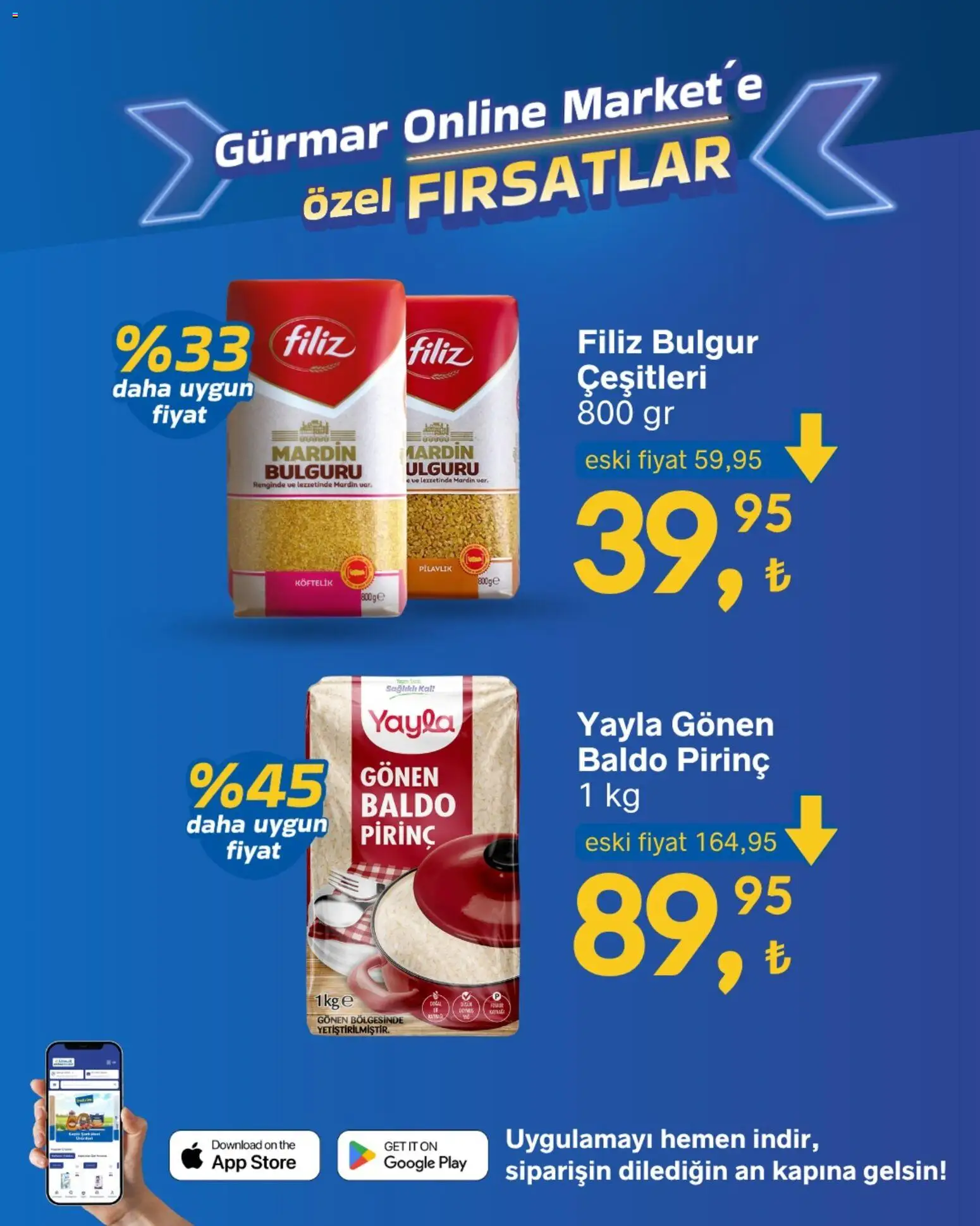 Gürmar - Online Market’e özel fırsatlar - 14.05.2026 tarihinden itibaren geçerlidir | Sayfa: 2