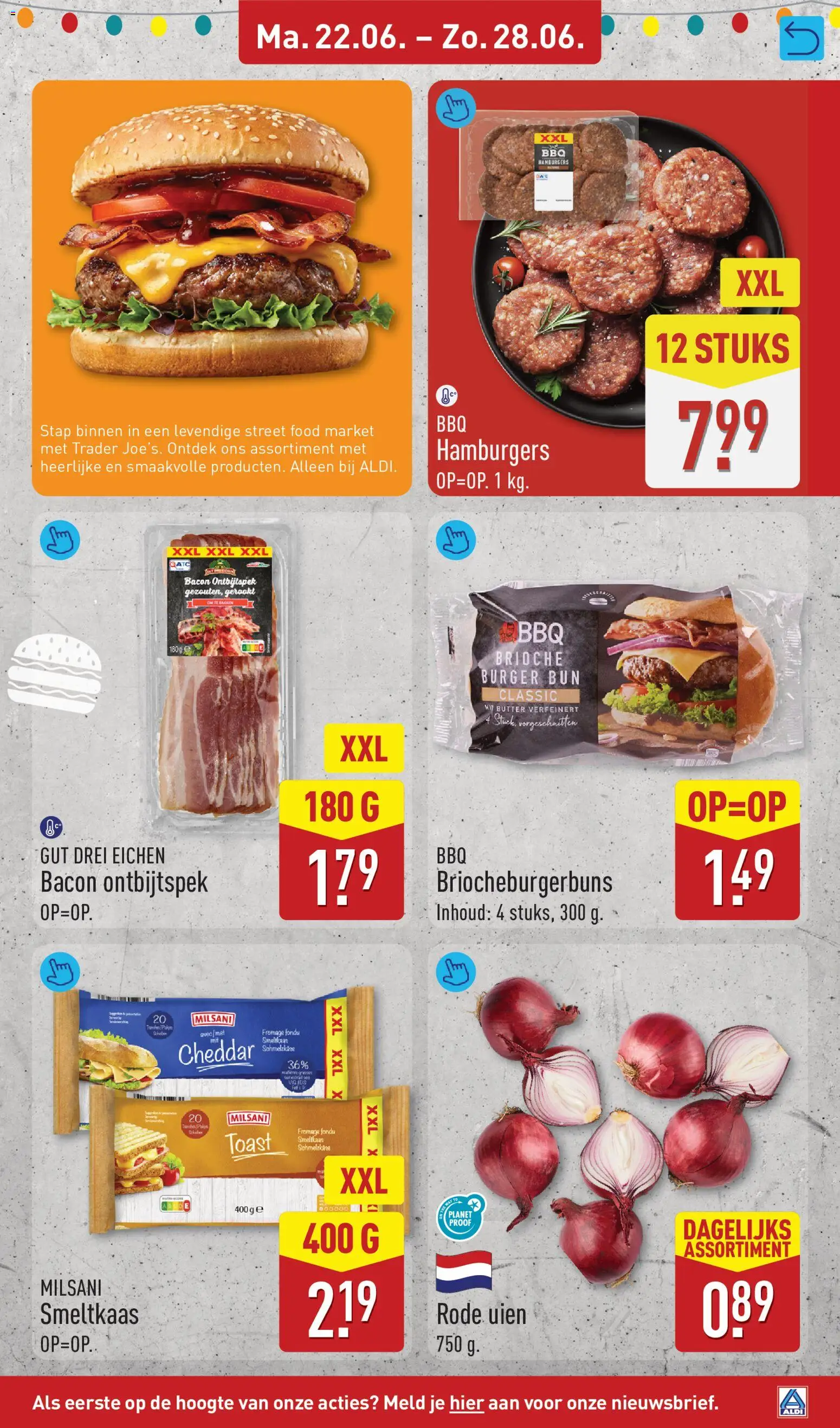 {H1} | Pagina: 27 | Producten: Bacon, Cheddar