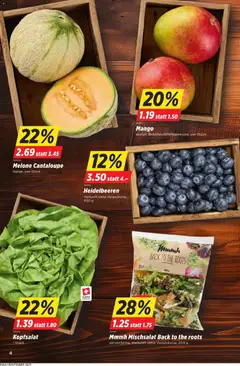 Melone Cantaloupe, Italien, per Stück ab 14.05.2026 gültig | Seite: 4
