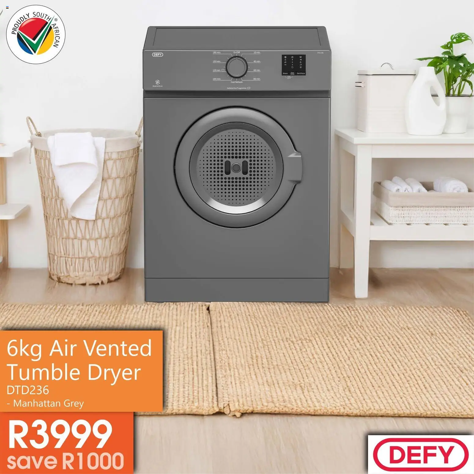 New Tafelberg Furnishers catalogue – valid from 11.06.2026 | Page: 9 | Products: Dryer, Tumble dryer