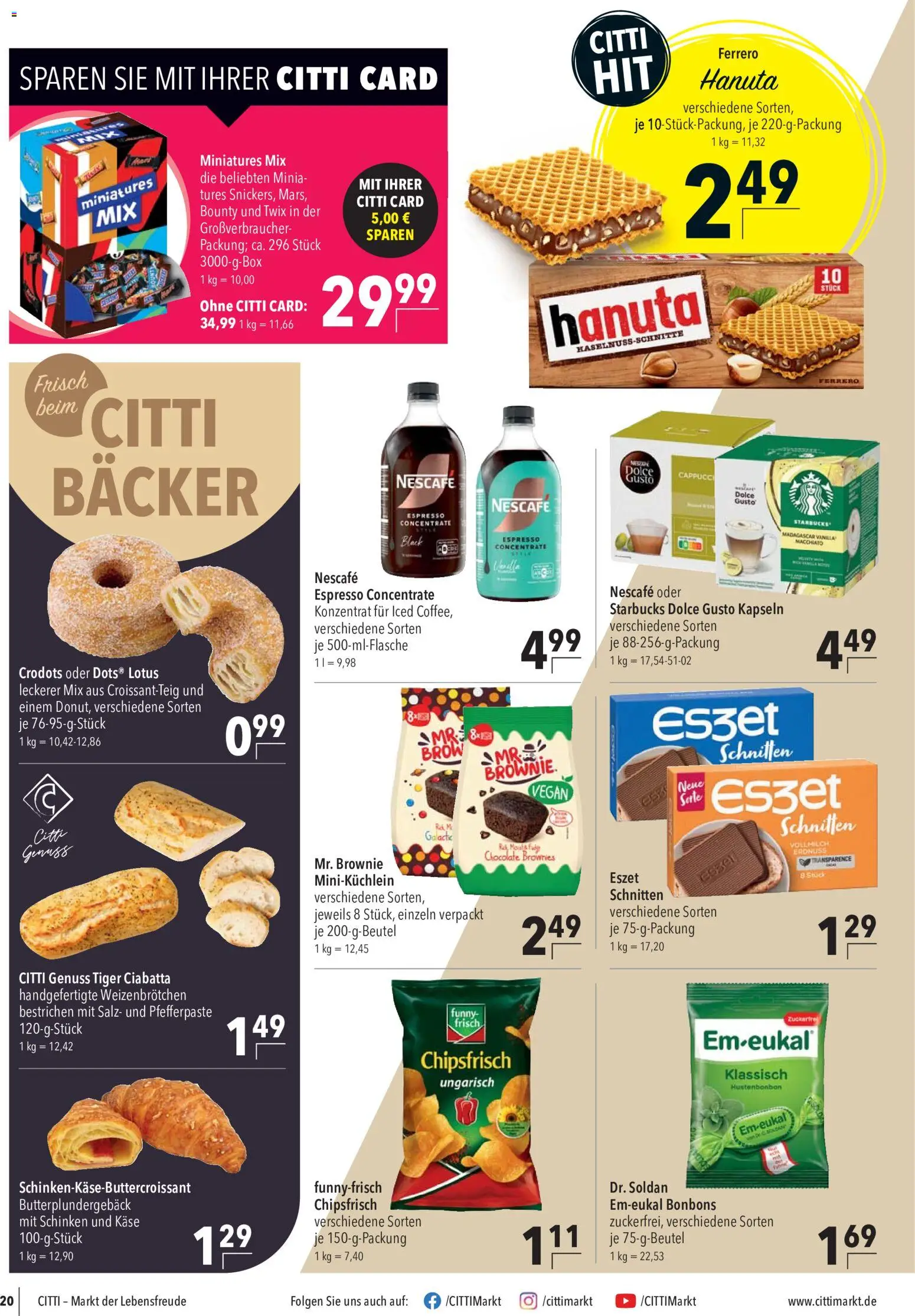 CITTI Markt Prospekt – gültig ab 28.10.2026 | Seite: 20