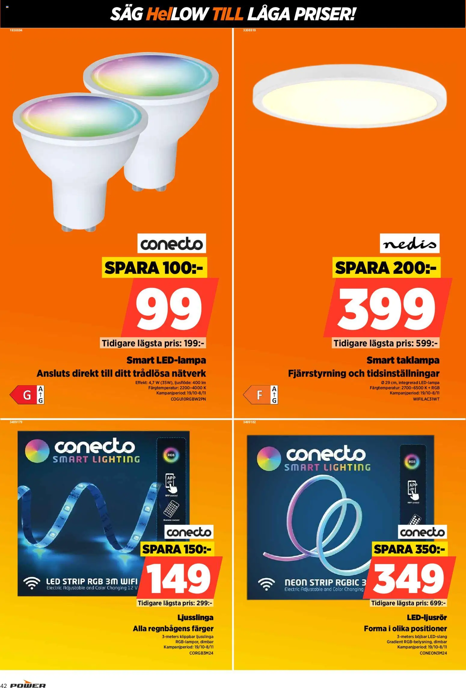 Power reklamblad aktuell från 19/10/2026 | Sida: 42