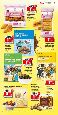Vista previa Trigo inflado con miel, Trigo inflado con miel, 500 g válido desde el 13.05.2026 | Página: 9 | Productos: Ψηφιακή κάμερα, Leche, Croissant, Crema