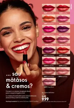 Ofertele Oriflame valabile de la 29.07.2026 | Pagină: 47 | Produse: Machiaj, Ruj