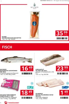 Transgourmet Flugblatt ab 03.08.2026 gültig | Seite: 12 | Produkte: Fisch