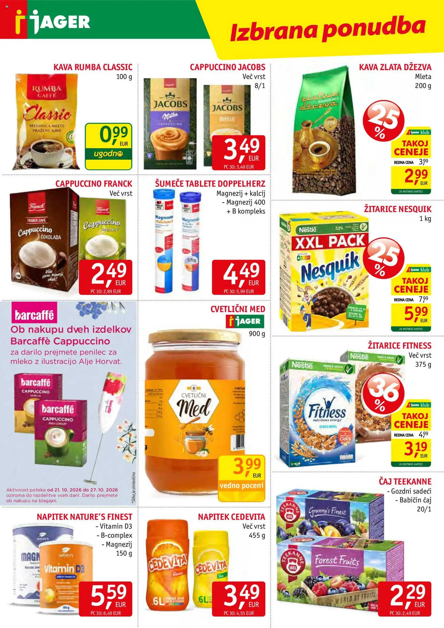 Novi Jager katalog ponudbe – veljaven od 21.10.2026 | Stran: 10