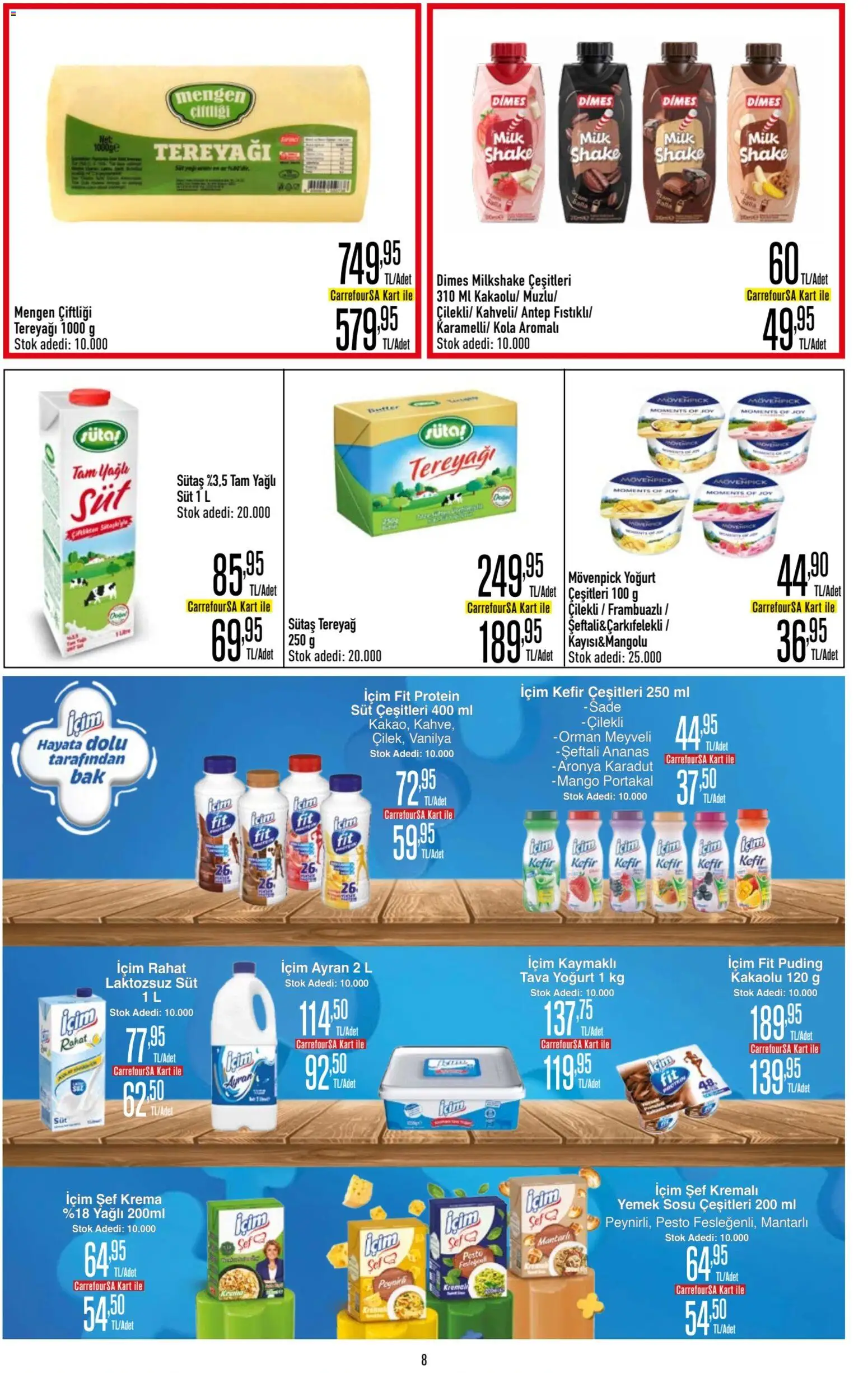 CarrefourSA Katalog - 23 Temmuz 2026 tarihinden itibaren geçerlidir | Sayfa: 8