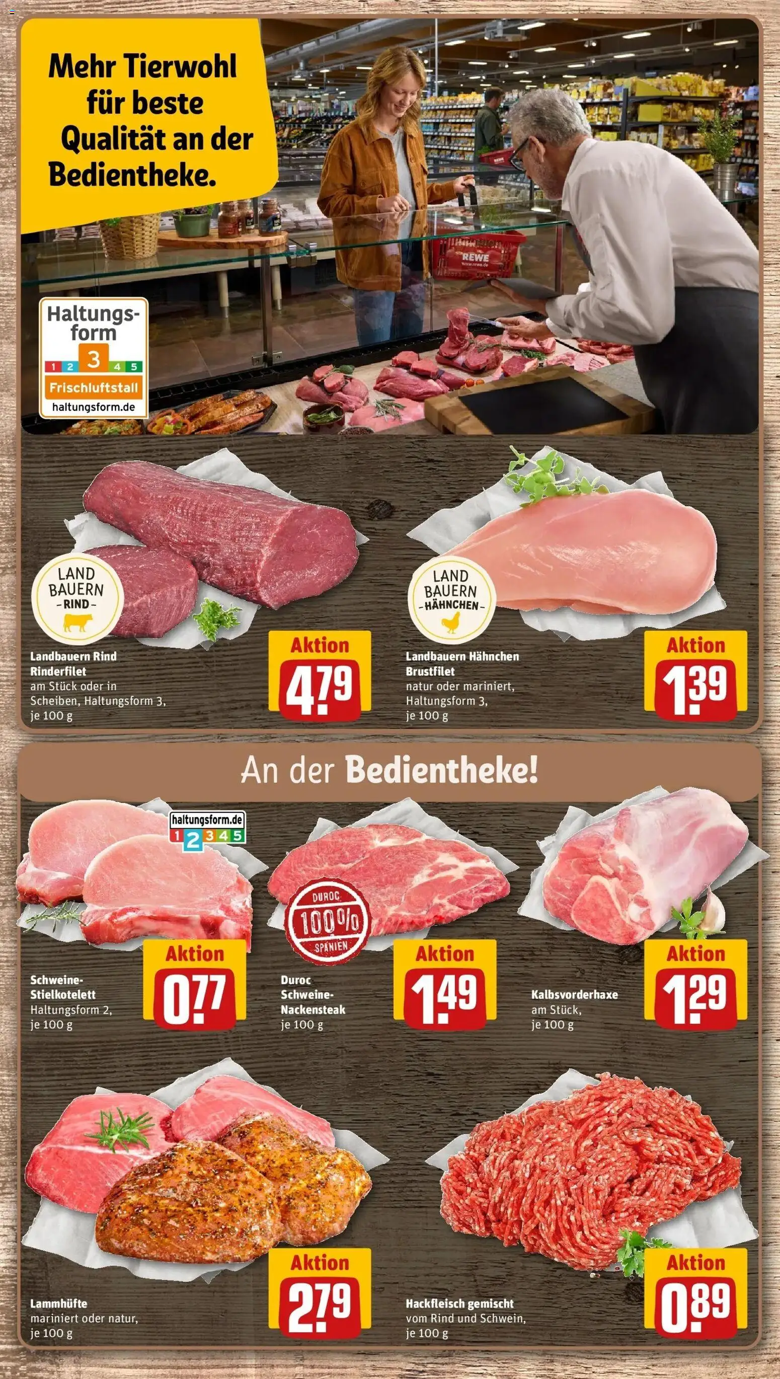 Rewe Prospekt Mannheim	 – gültig ab 10.05.2026 | Seite: 10 | Produkte: Hahnchen, Rinderfilet, Steak, Hackfleisch
