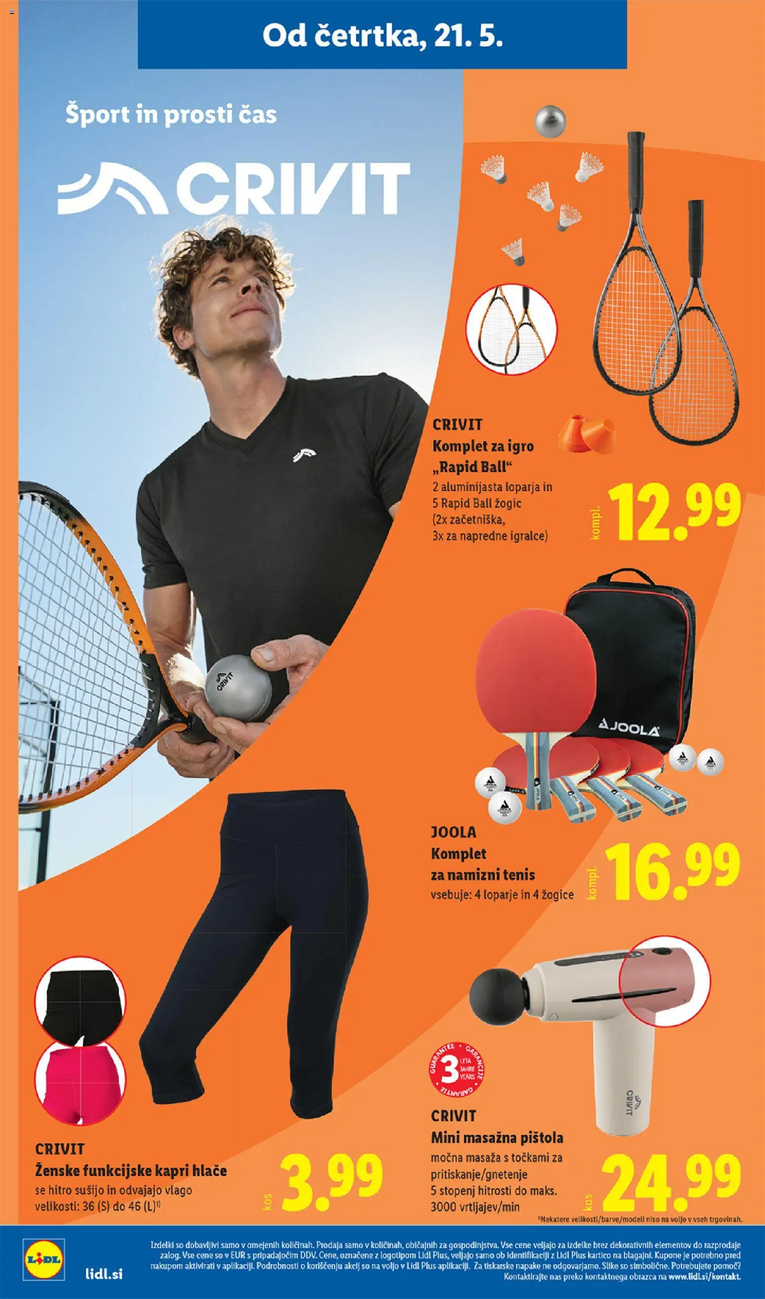 Novi Lidl katalog ponudbe – veljaven od 21.05.2026 | Stran: 34 | Izdelki: Hlace