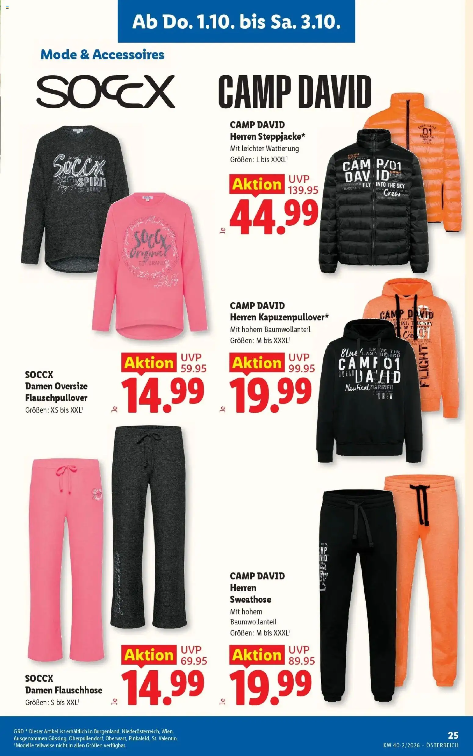 Lidl Flugblatt - Wien, Langenzersdorf, Zwettl ab 01.10.2026 - Angebote ab donnerstag | Seite: 29 | Produkte: Pullover