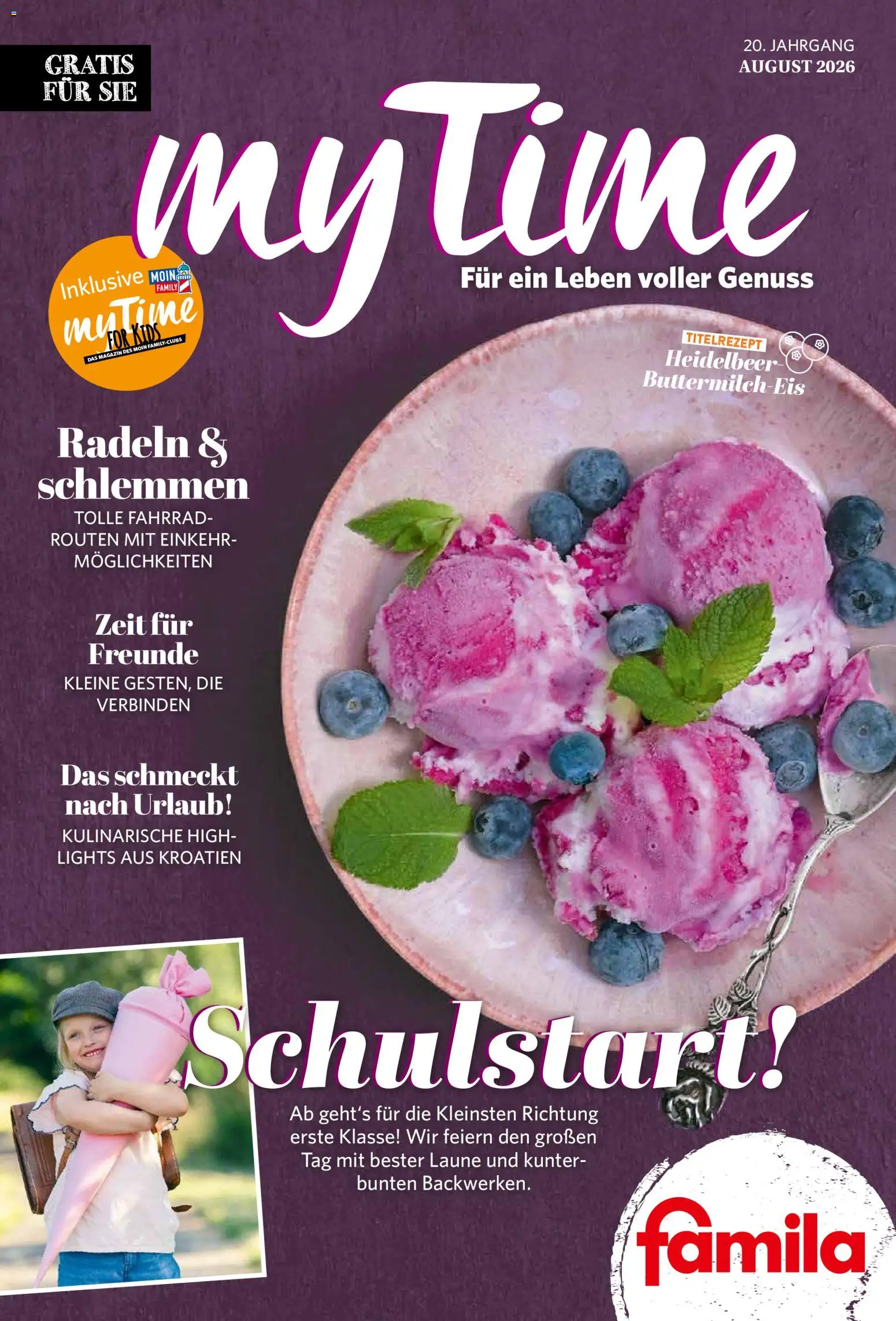 Famila Nordwest myTime August 2026 – gültig ab 01.08.2026 | Seite: 1