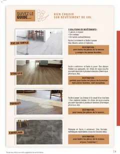 Brico E.Leclerc - Prévisualisation de Brico E.Leclerc - Guide aménagement intérieur valide à partir de 06/01/2026 | Page: 5 | Produits: Rouleau, Parquet