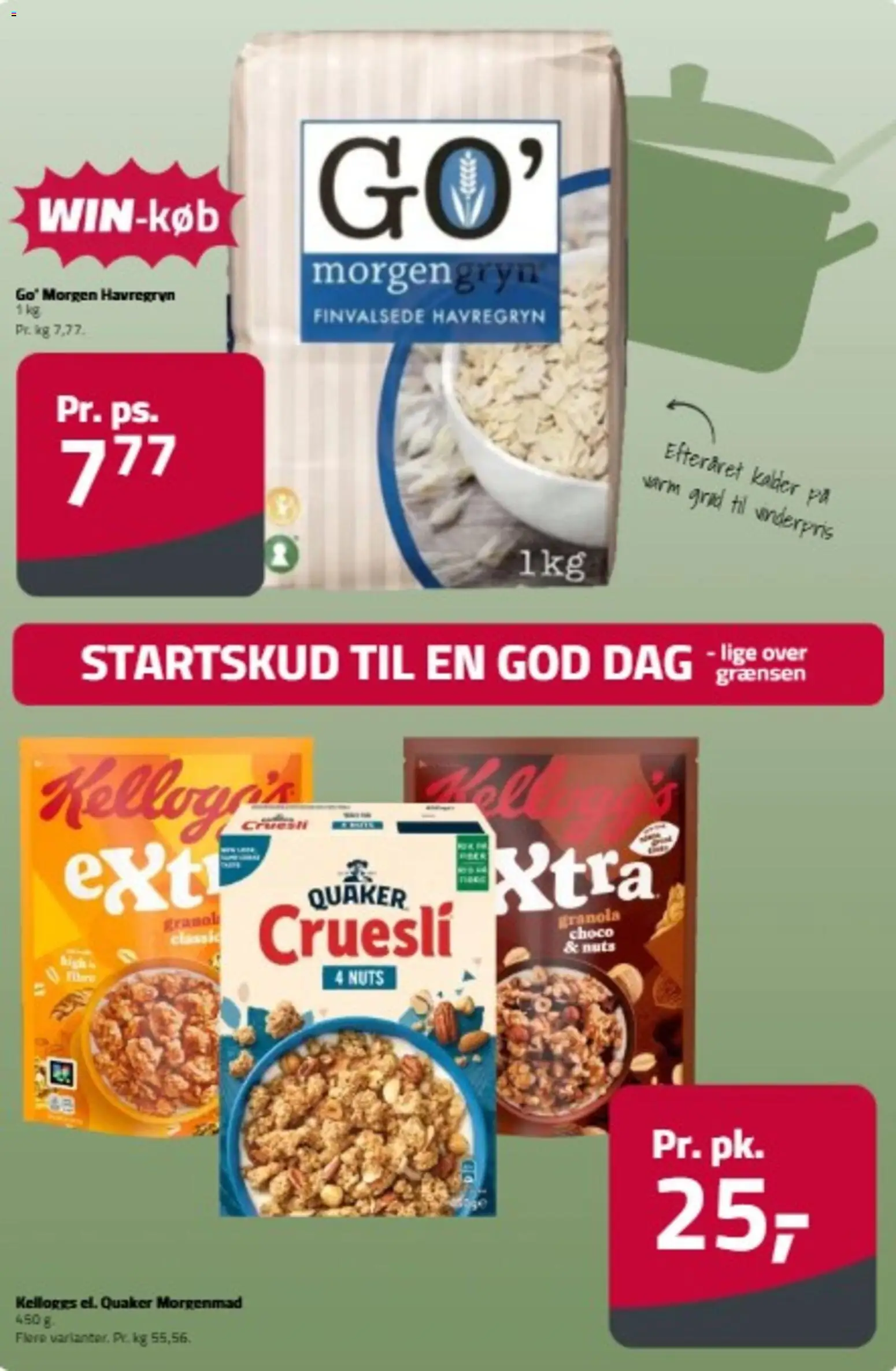 Fleggaard tilbudsavis – gyldig fra 07/10/2026 | Side: 18 | Produkter: Havregryn