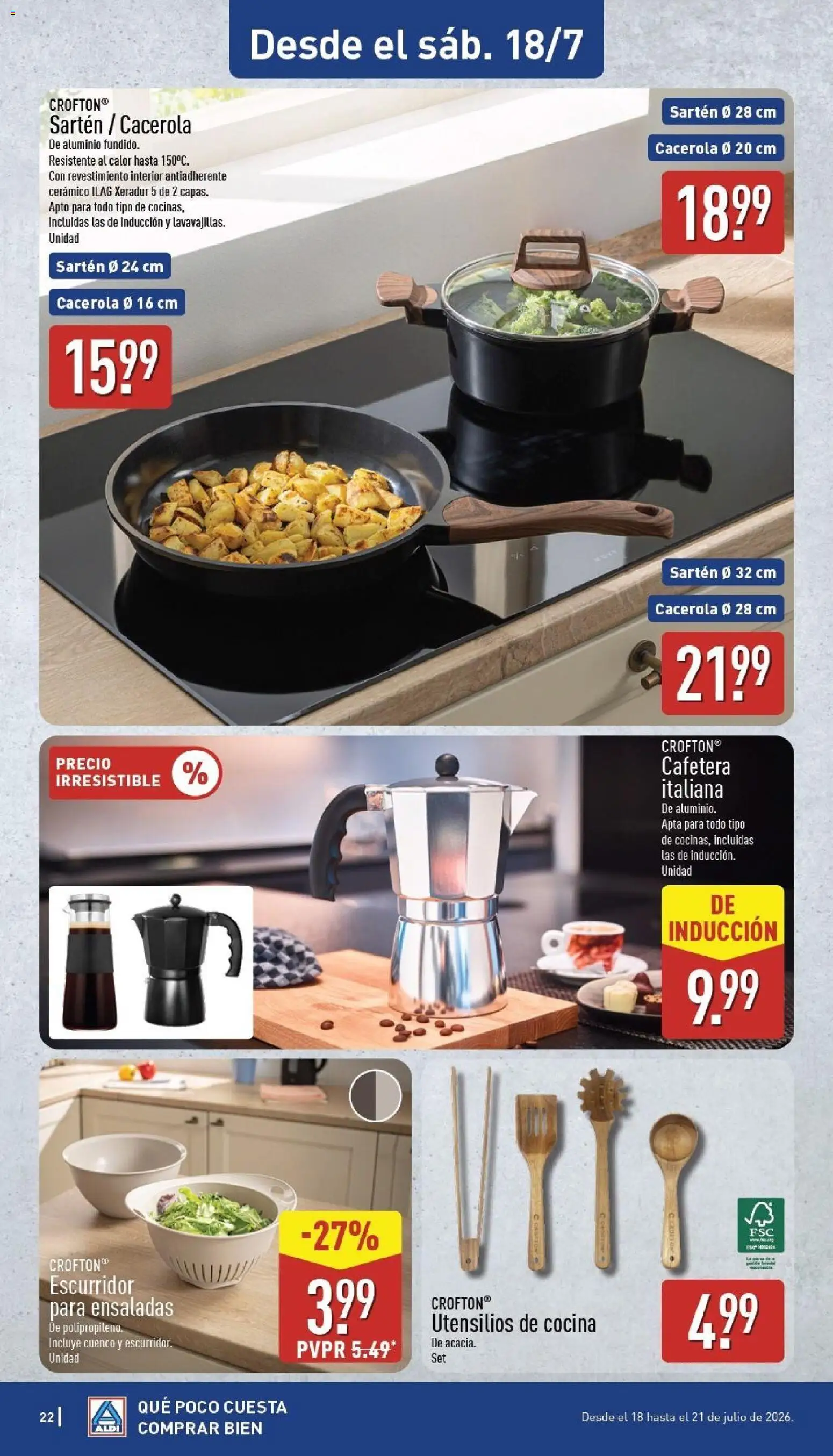 Aldi folleto Baleares │ válido desde el 13/07/2026 | Página: 22