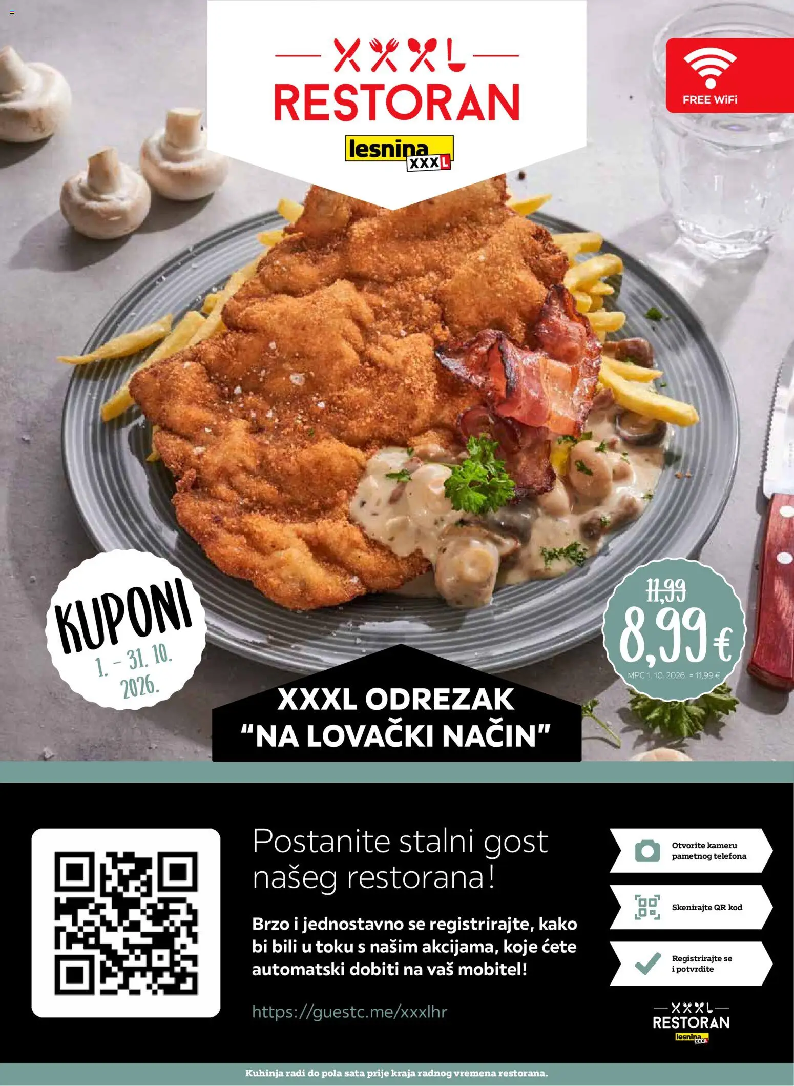 Lesnina katalog | vrijedi od 01.10.2026 | Stranica: 2 | Proizvodi: Odrezak, Mobitel, Kuhinja