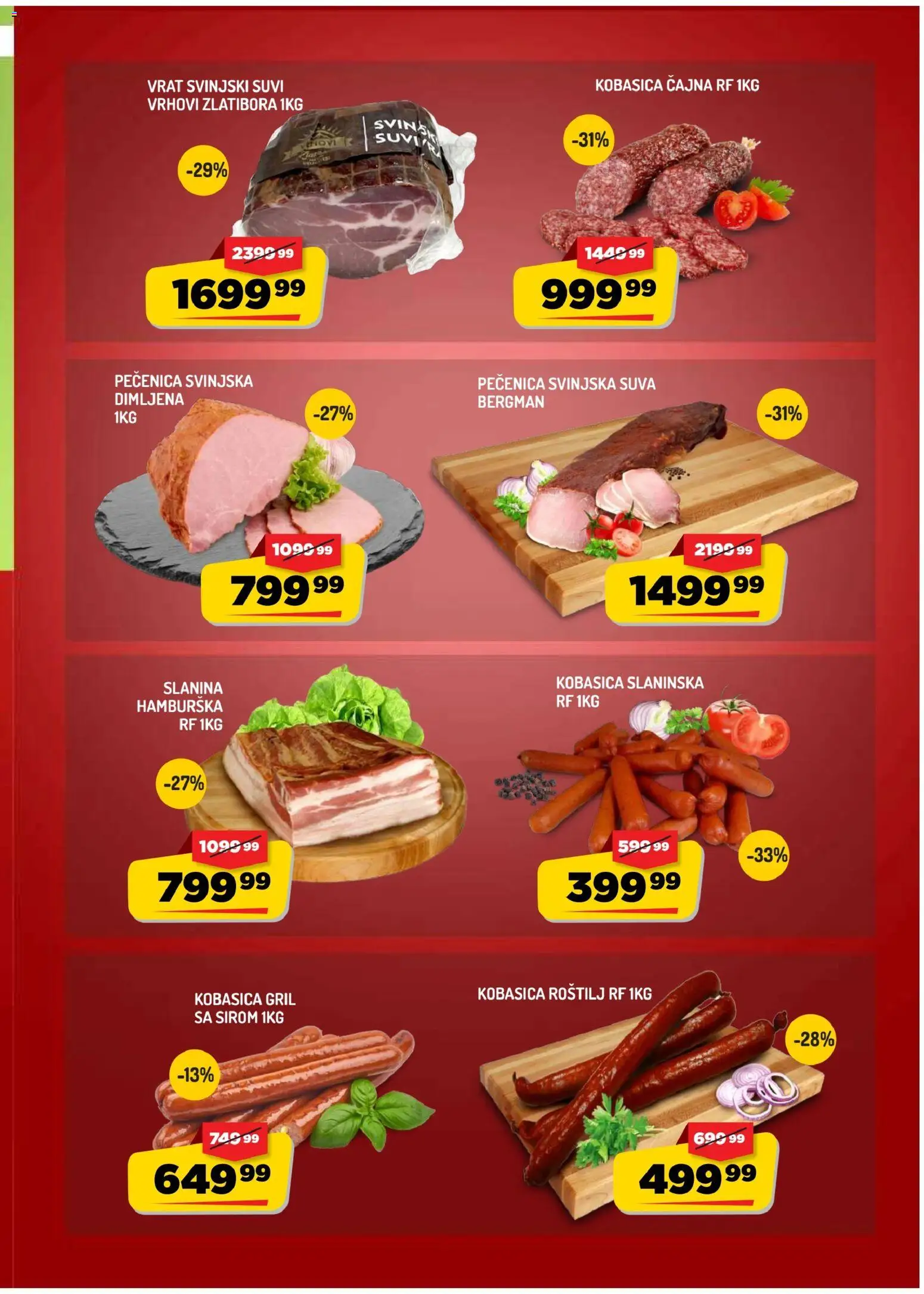 Aman katalog - važi od 23.10.2026 | Strana: 3 | Proizvode: Vrat, Slanina, Kobasica, Roštilj