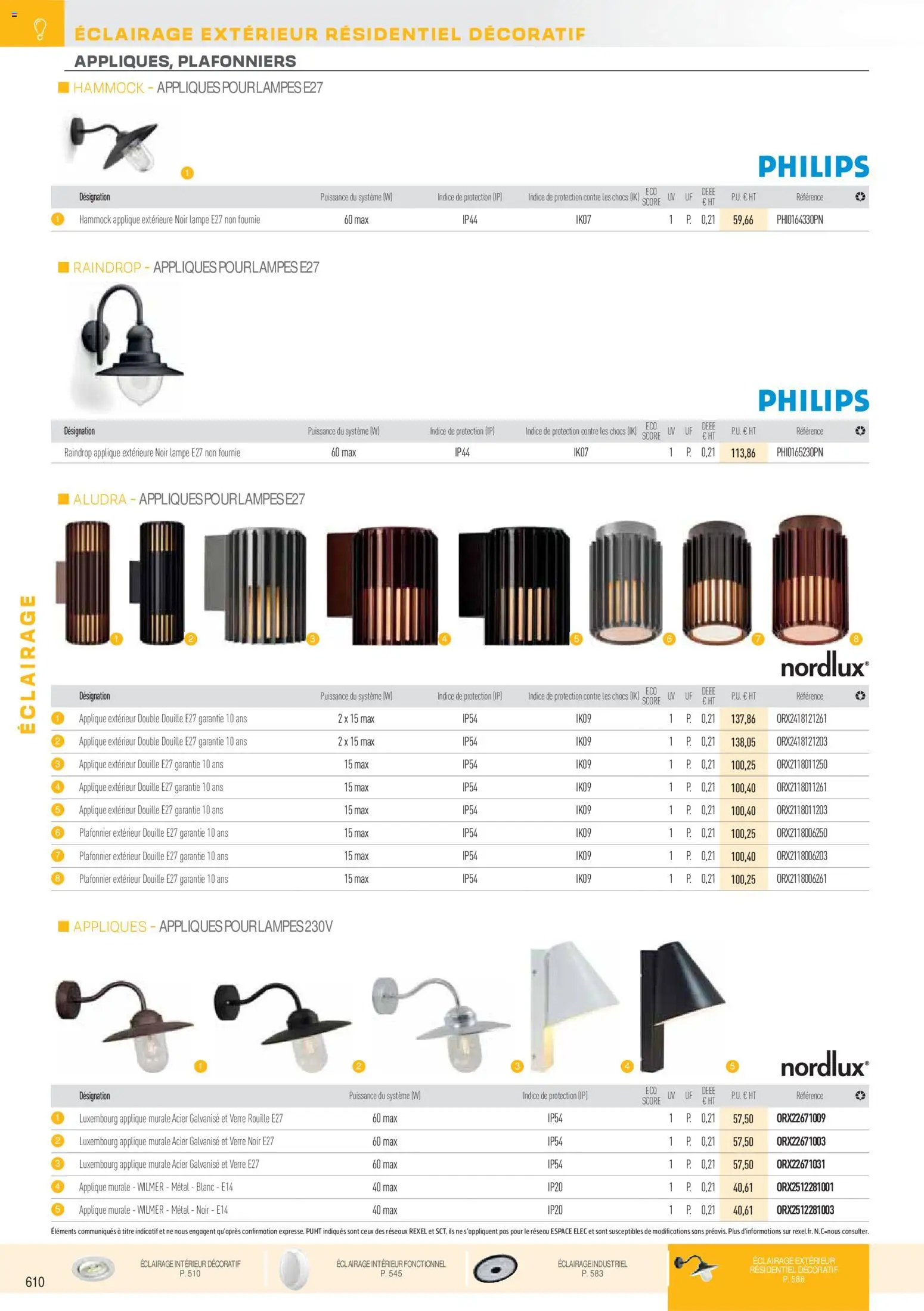 {H1} | Page: 102 | Produits: Douille, Éclairage, Lampe, Applique extérieure