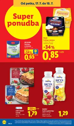 Lidl katalog akcije – veljaven od 16.07.2026 | Stran: 46 | Izdelki: Puding, Skyr, Smetana, Mango