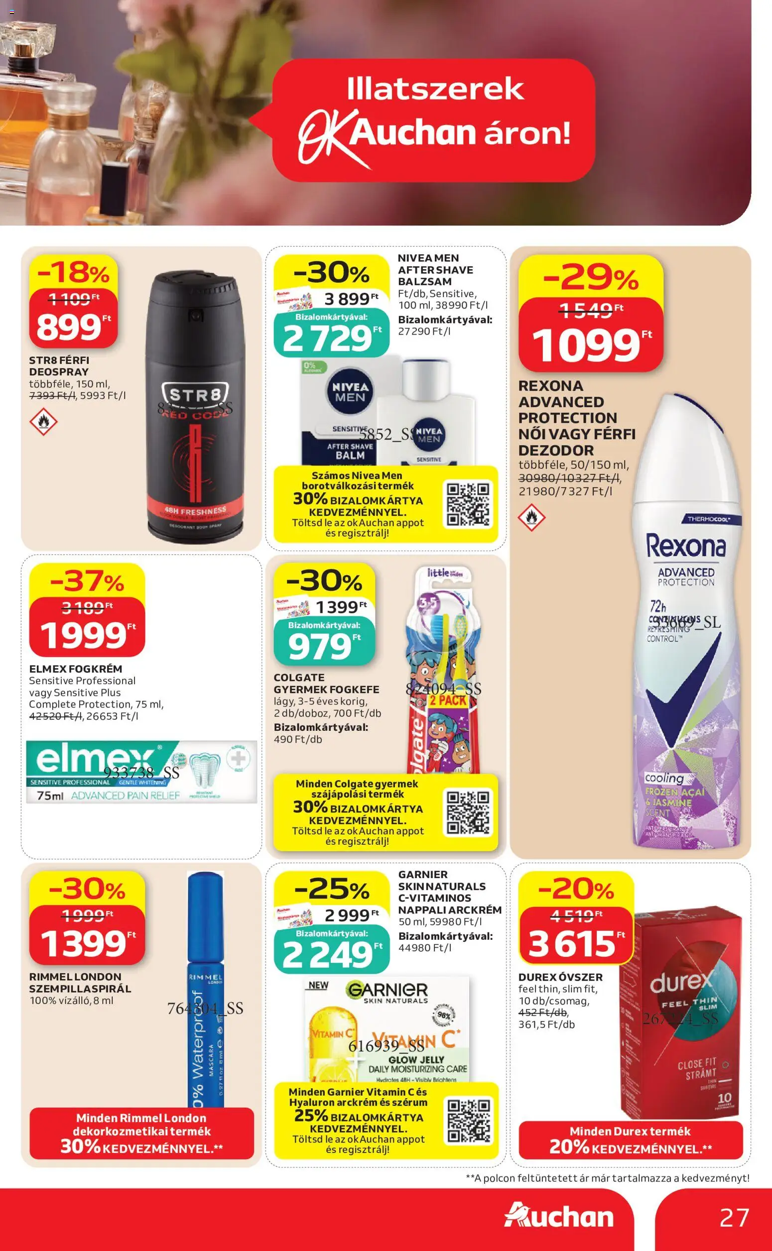 Auchan akciós ujság - amely érvényes a következő dátumtól: 2026.09.24. | Oldal: 27