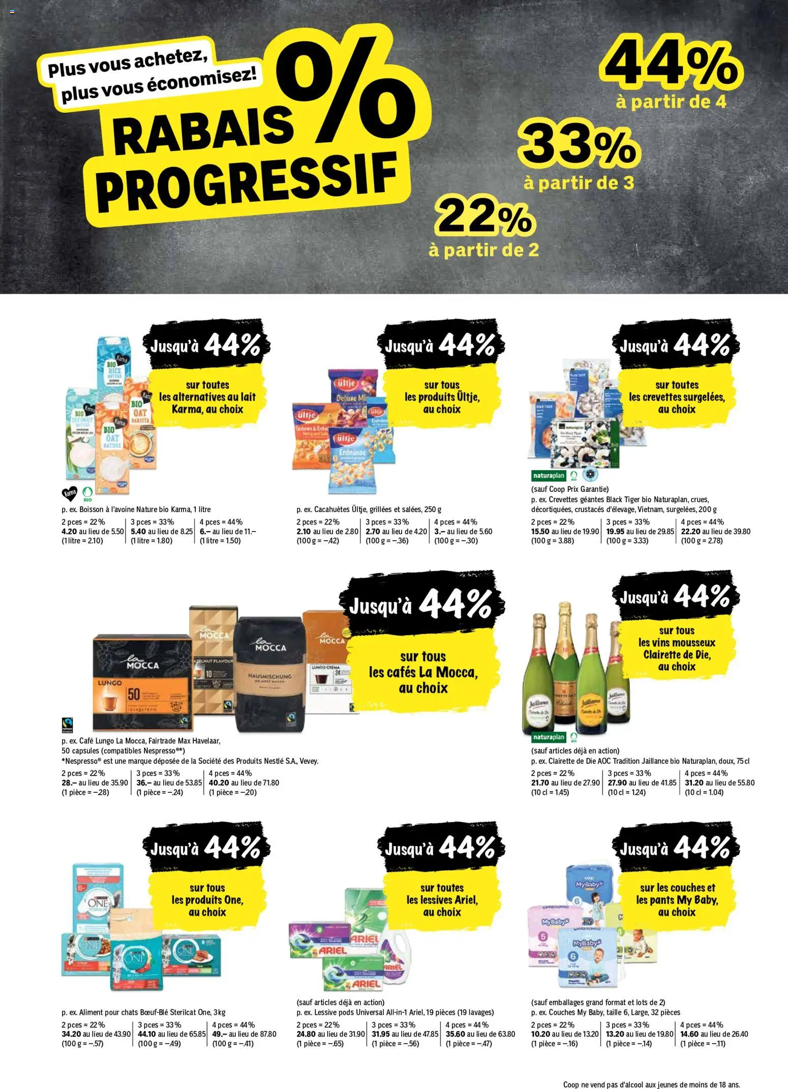 Coop aktionen FR – gültig ab 23.07.2026 | Seite: 22 | Produkte: Erdnüsse