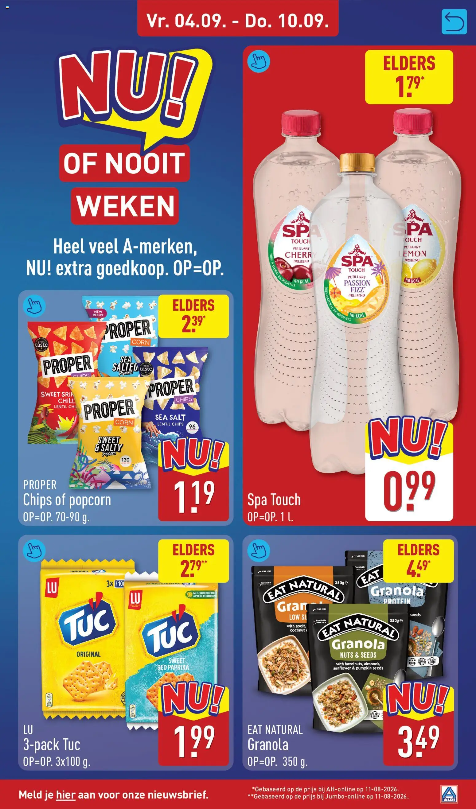{H1} | Pagina: 5 | Producten: Crackers, Chips, Paprika, Popcorn
