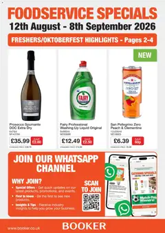 Preview of Booker Wholesale - NP7 Foodservice Specials valid from 12/08/2026