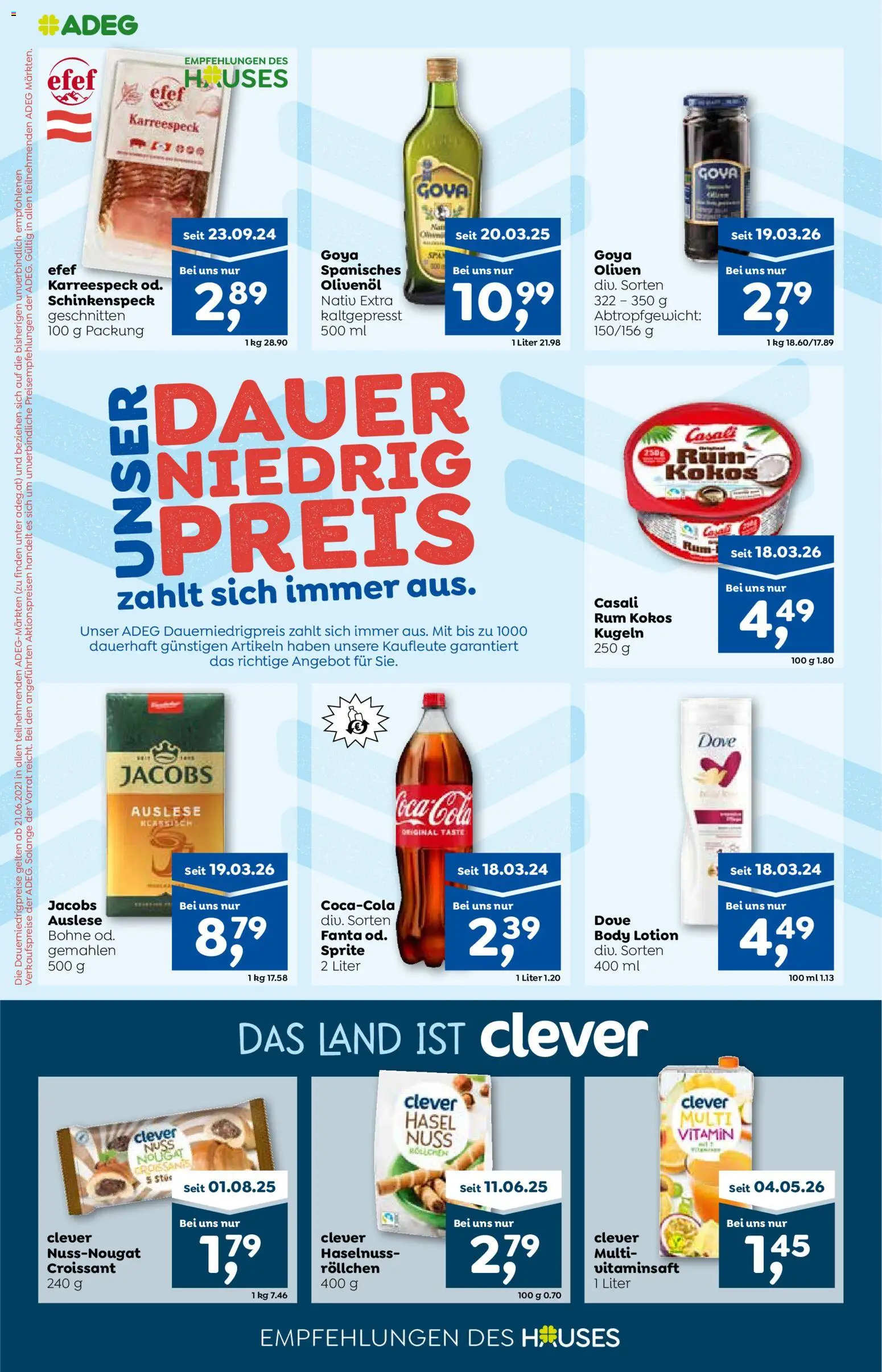 ADEG Flugblatt gültig ab 18.06.2026 | Seite: 10 | Produkte: Szeder