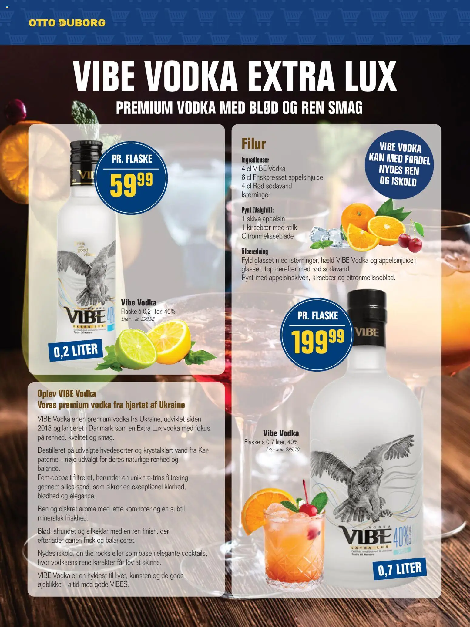Otto Duborg tilbudsavis – gyldig fra 28.05.2026 | Side: 18 | Produkter: Appelsinjuice, Vodka, Kirsebær, Søm