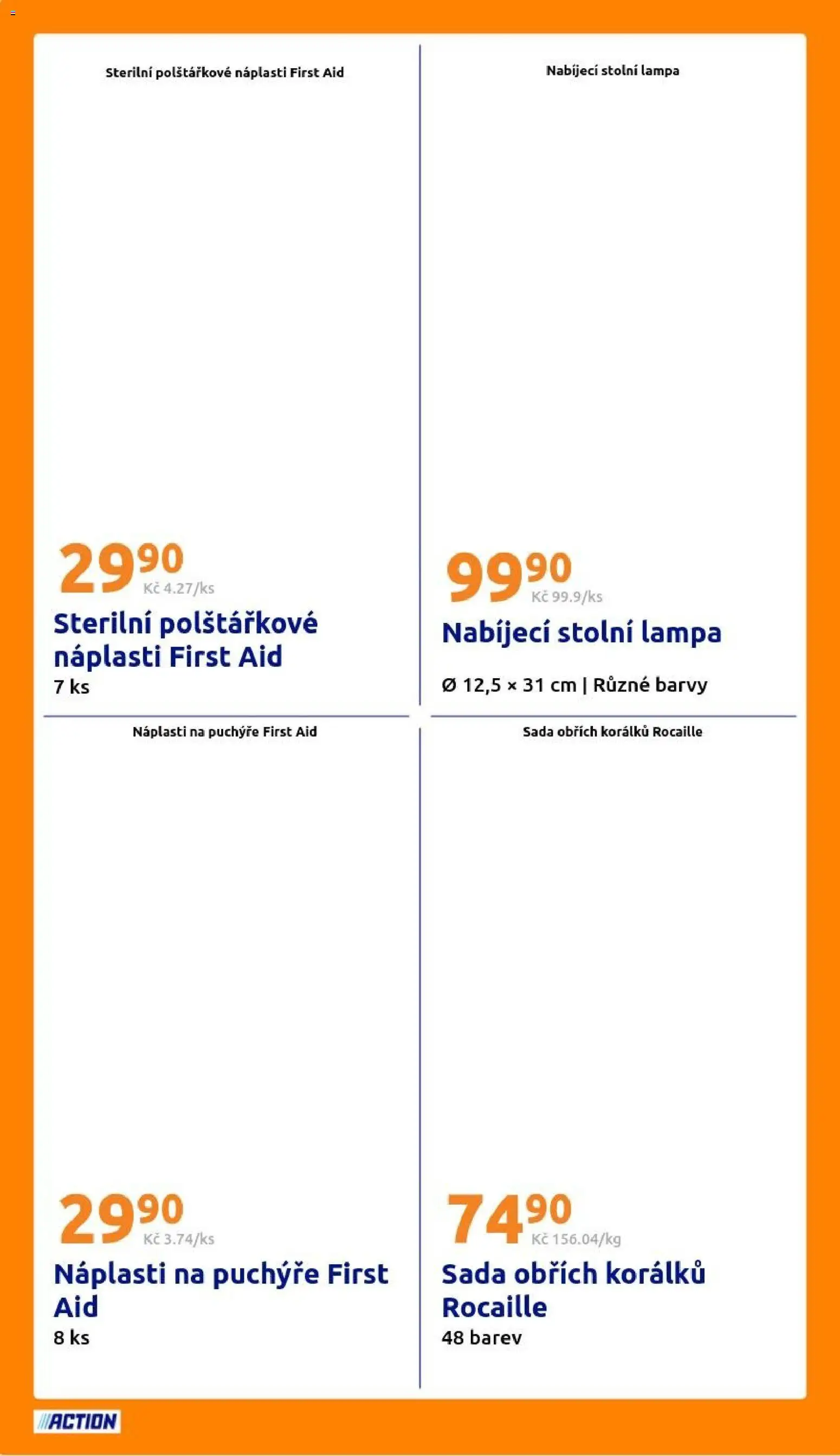 Action leták od 12.08.2026 | Strana: 20 | Produkty: Stolní lampa, Lampa, Barvy