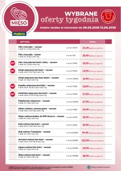 Pogląd oferty "Makro gazetka - Wybrane oferty tygodnia w dostawie" - ważna od 06.06.2026