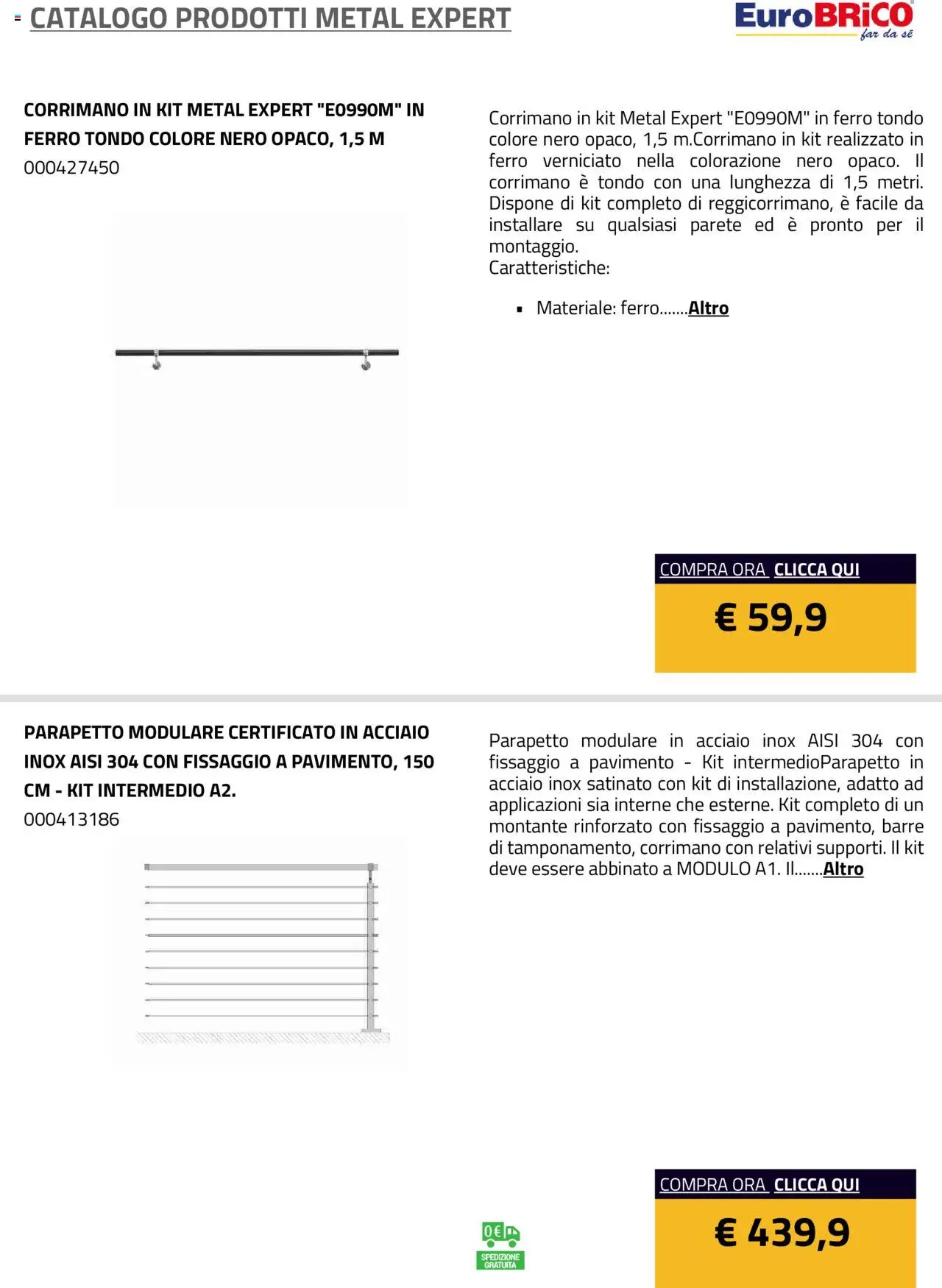 Volantino Eurobrico del 23.07.2025 | Pagina: 5 | Prodotti: Pavimento