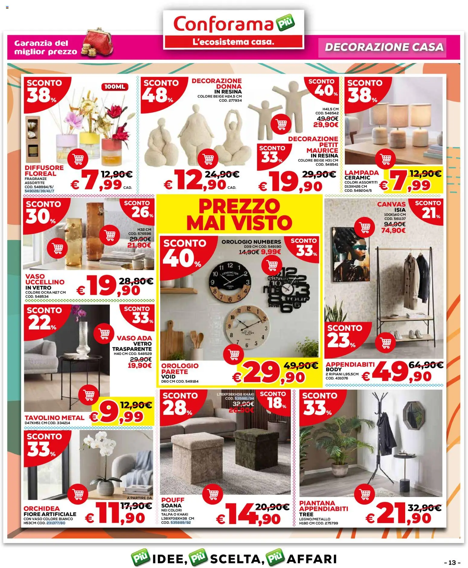 Volantino Conforama del 24/08/2026 | Pagina: 13