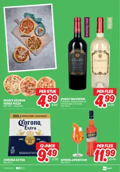Dekamarkt folder - Voorbeeld van een folder van Dekamarkt, geldig van 18.05.2026 | Pagina: 27 | Producten: Pizza, Fles, Szívsonka, Alcohol