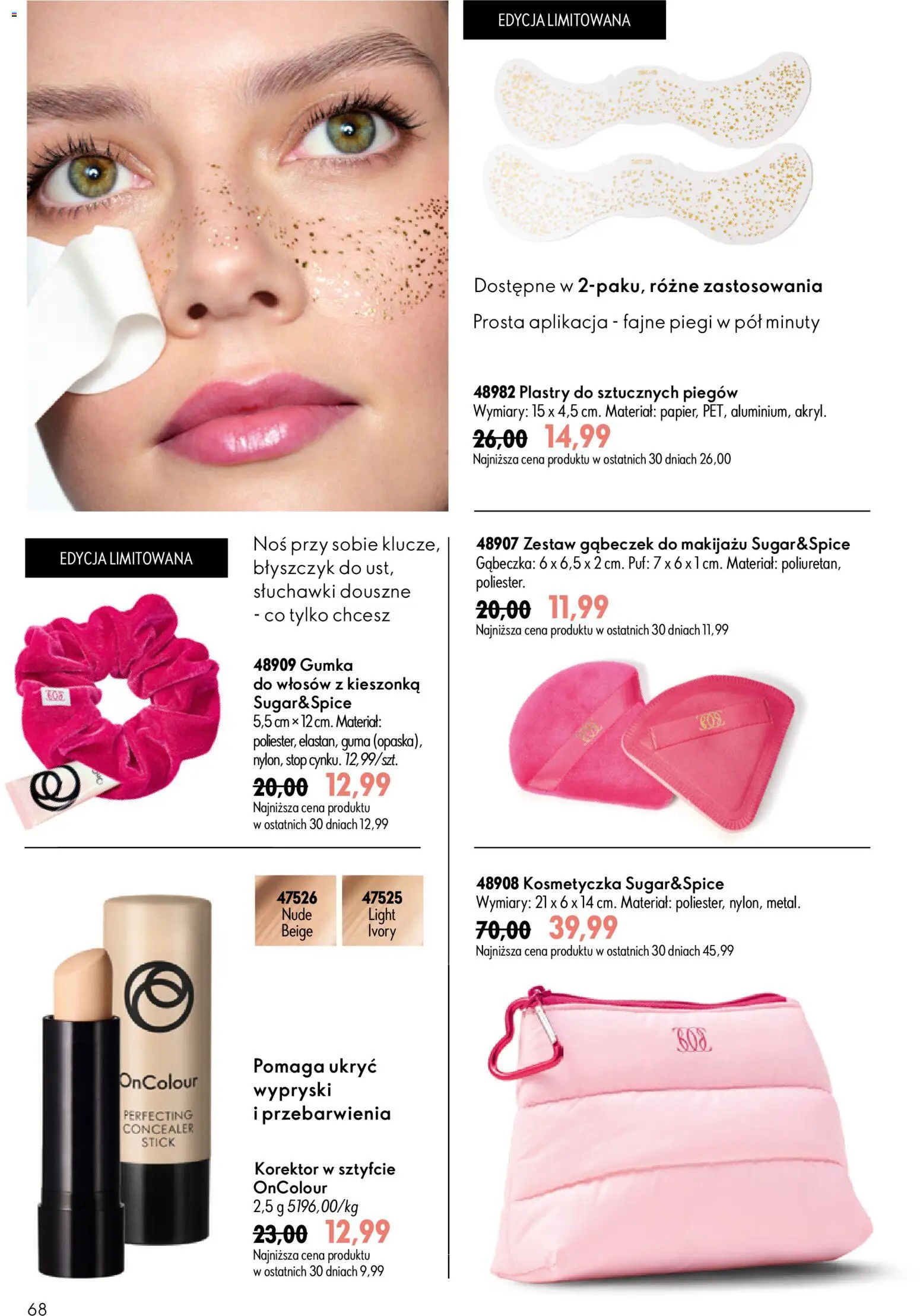 Oriflame Katalog 9 2026 od 17.06.2026 | Strona: 68 | Produkty: Słuchawki, Korektor, Błyszczyk
