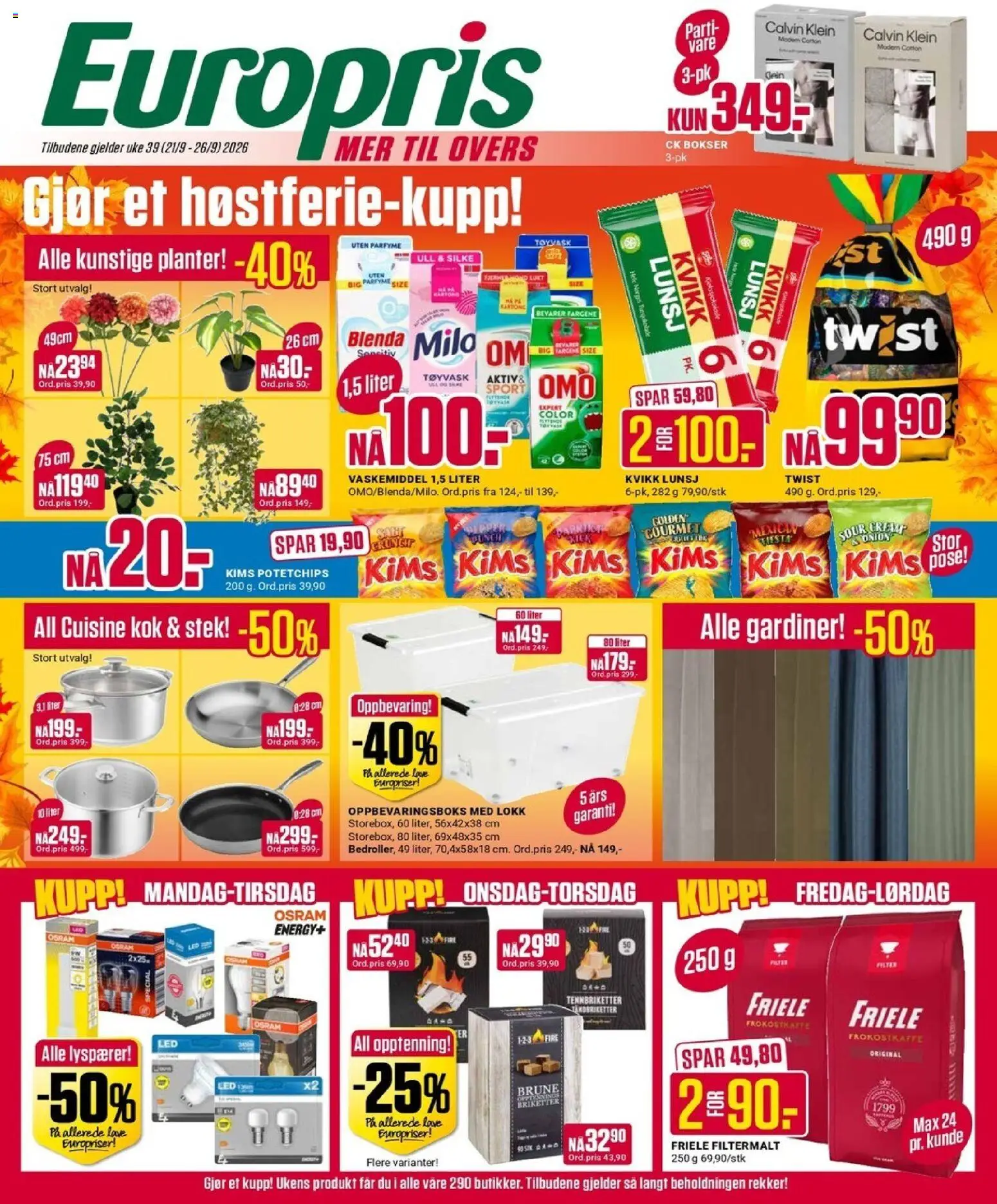 {H1} | Side: 1 | Produkter: Tennbriketter, Oppbevaringsboks, Twist, Parfyme