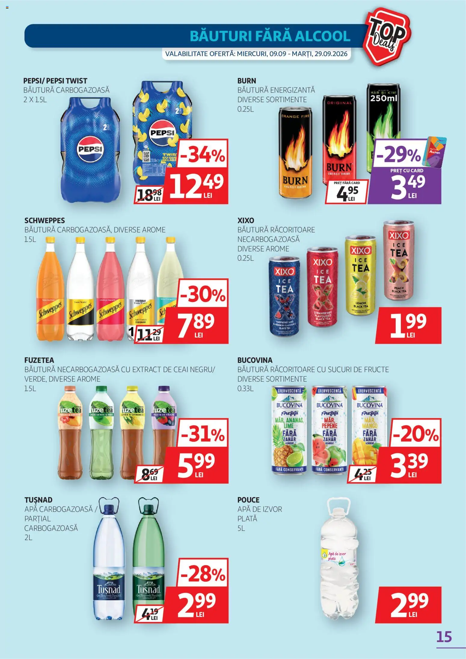 Noul catalog Auchan – valabil de la 09.09.2026 | Pagină: 15