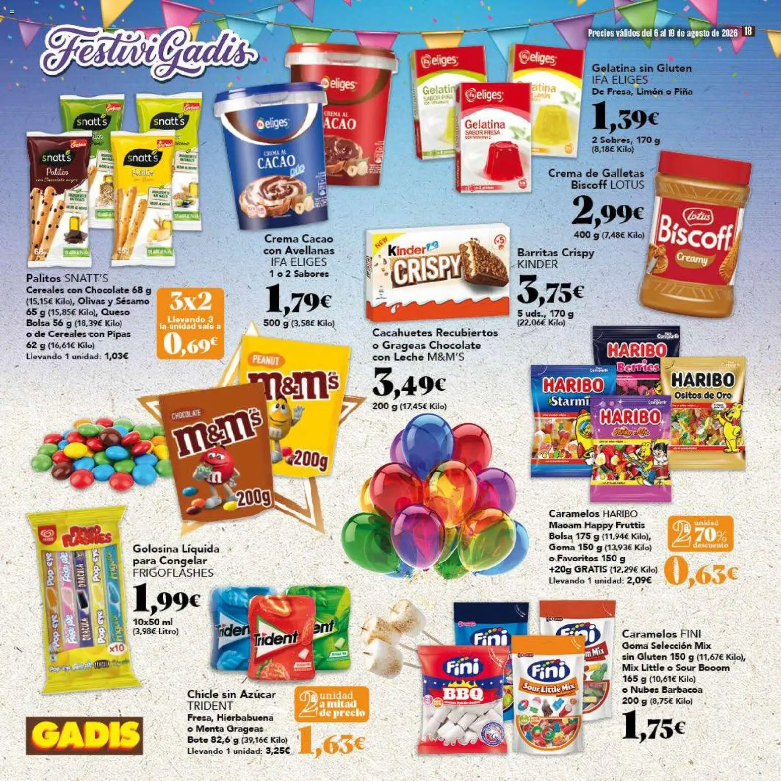 Gadis folleto │ válido desde el 06/08/2026 | Página: 18