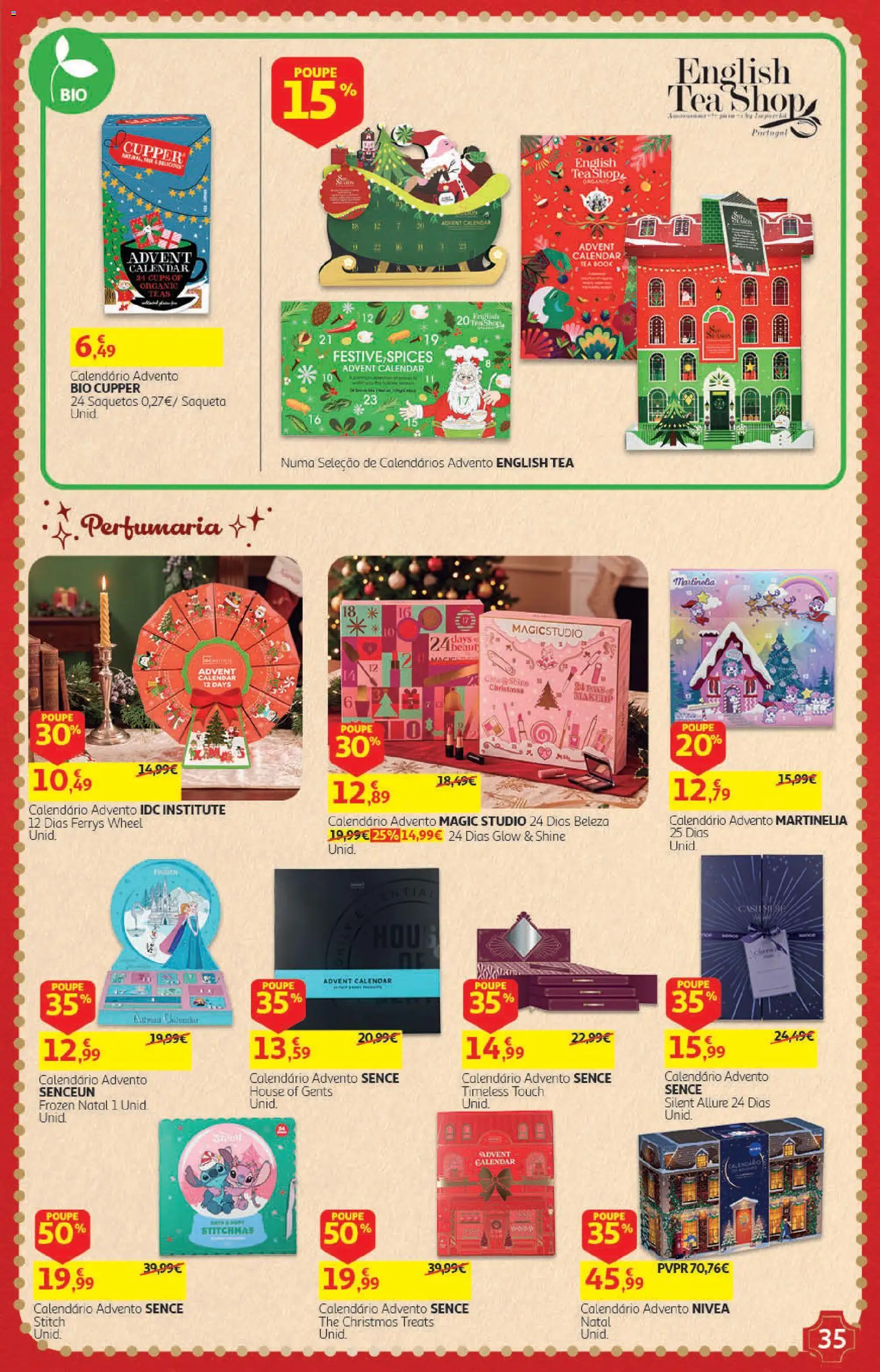 Auchan Presentes │ válido de 01/11/2026 | Página: 35 | Produtos: Saquetas
