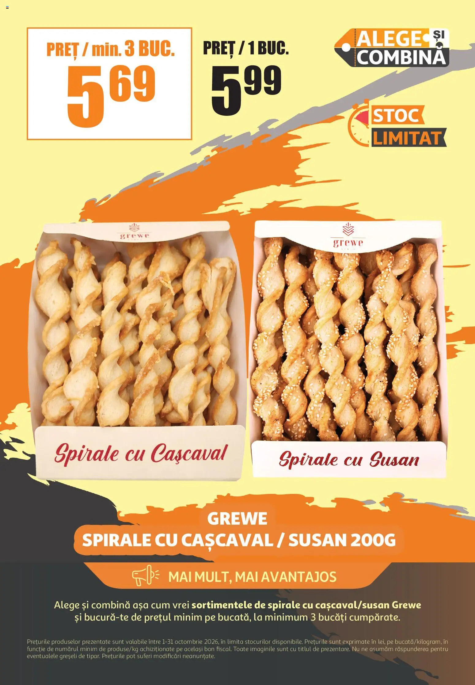 Noul catalog ATAC – valabil de la 01.10.2026 | Pagină: 7 | Produse: Cașcaval