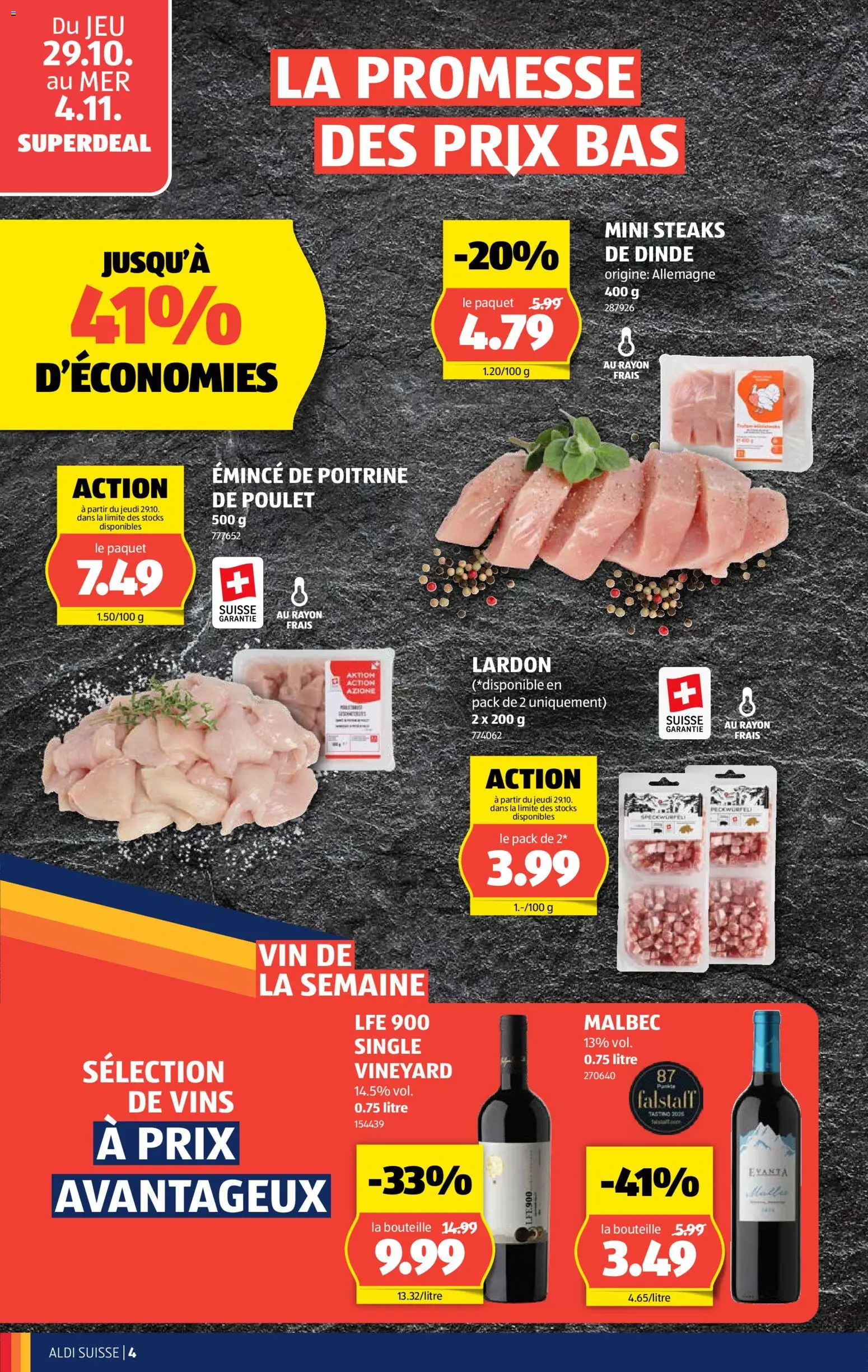 Aldi aktionen FR – gültig ab 29.10.2026 | Seite: 4