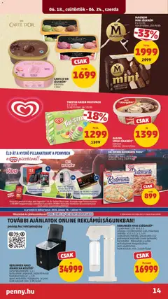 PENNY akciós újság - amely érvényes a következő dátumtól: 18.06.2026 | Oldal: 16