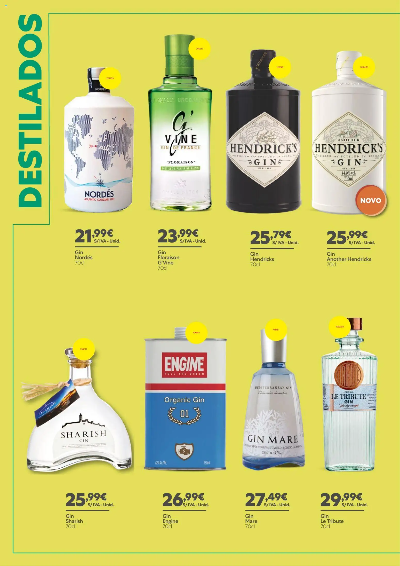 Recheio - Catálogo de Vinhos, Destilados e Cervejas │ válido de 28.05.2026 | Página: 40 | Produtos: Gin