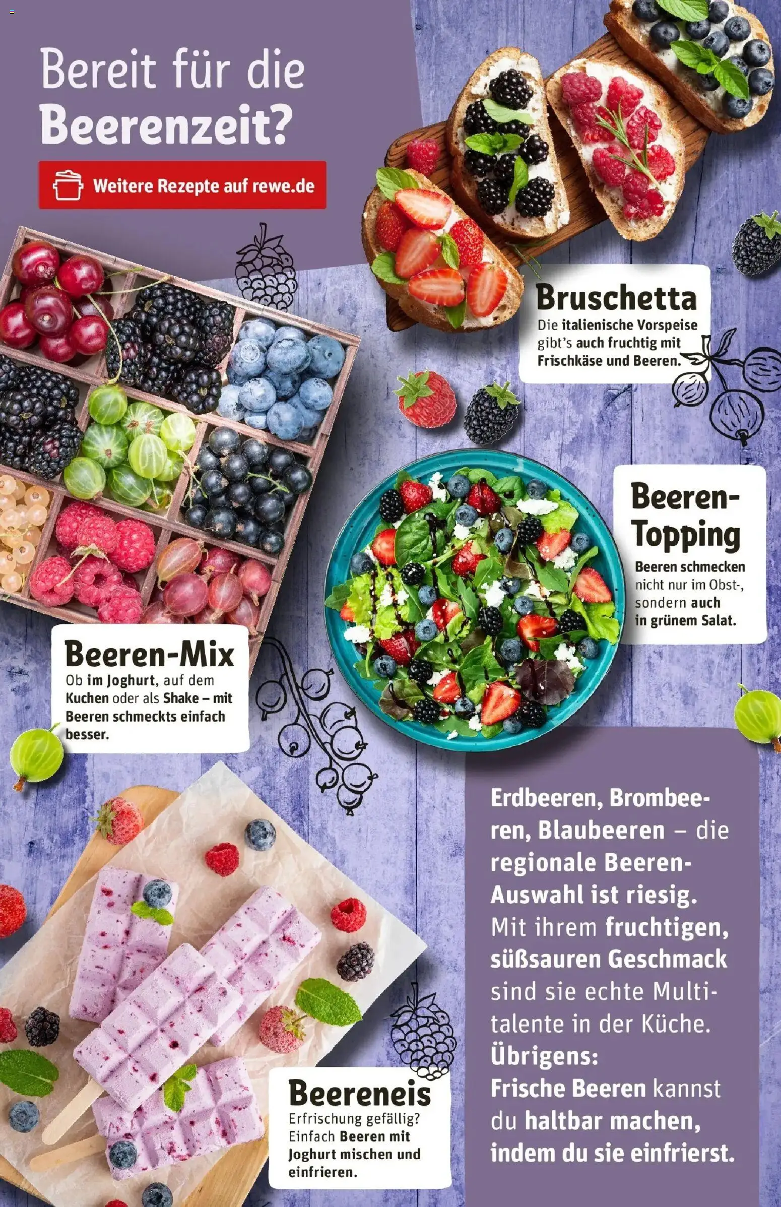 Rewe Prospekt Kiel – gültig ab 27.07.2026 | Seite: 15 | Produkte: Joghurt, Obst, Kuchen, Frischkase