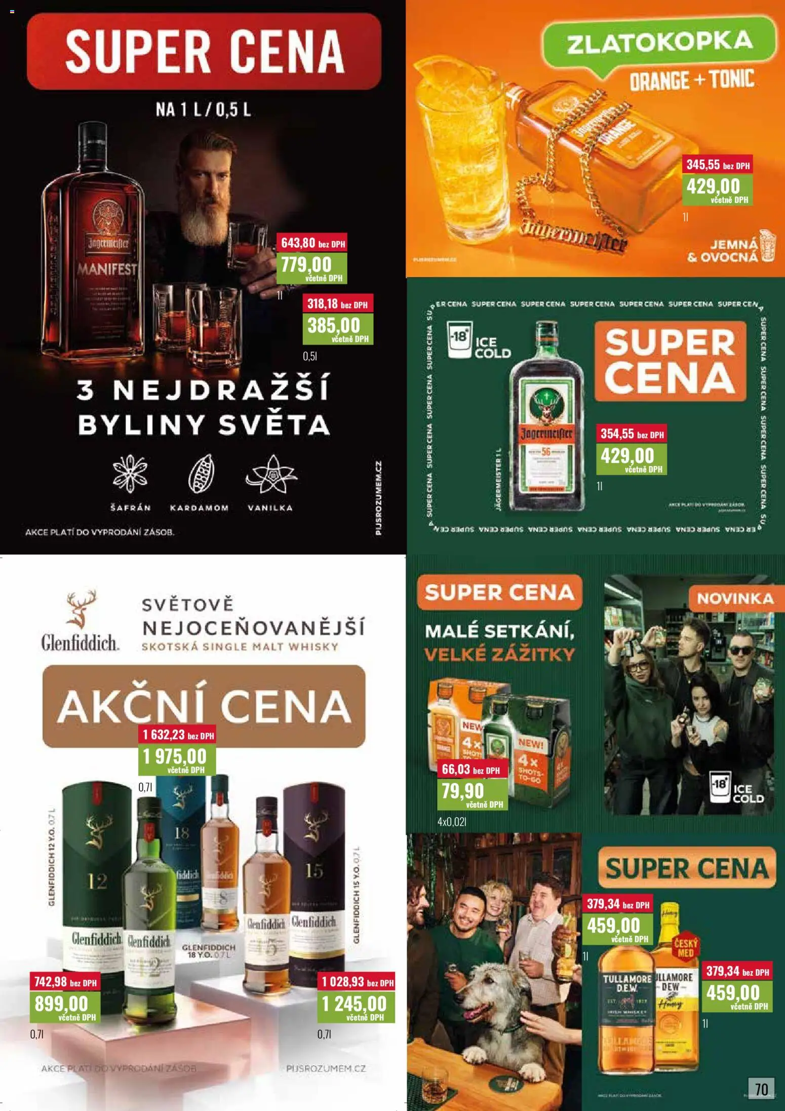 Ratio leták od 01.09.2026 | Strana: 71 | Produkty: Kardamom, Whisky, Glenfiddich 12, Vanilka