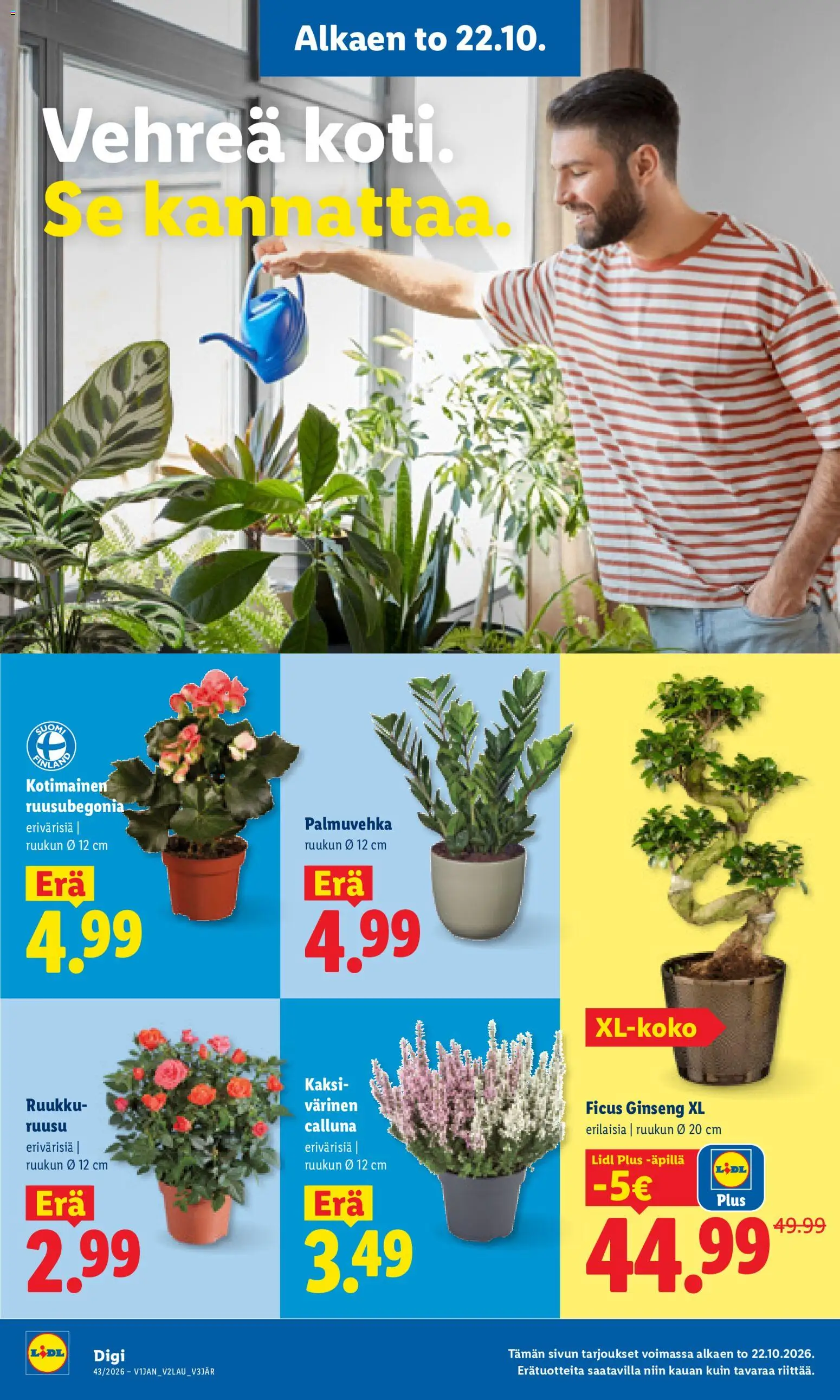 Lidl tarjoukset Vihti – voimassa 22/10/2026 alkaen | Sivu: 19