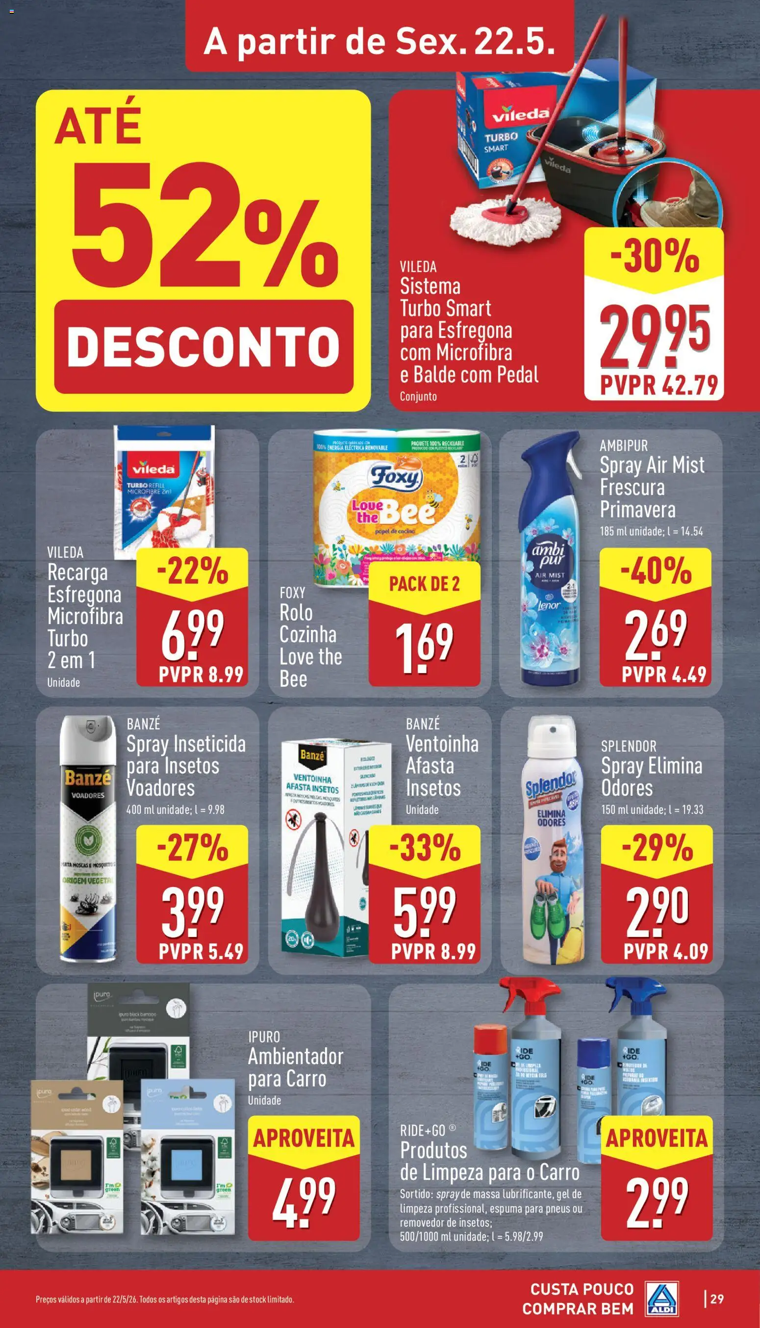 Aldi folheto | 18/05/2026 |  🎉 Como obter um desconto limitado? Poupe ainda hoje! | Portugal