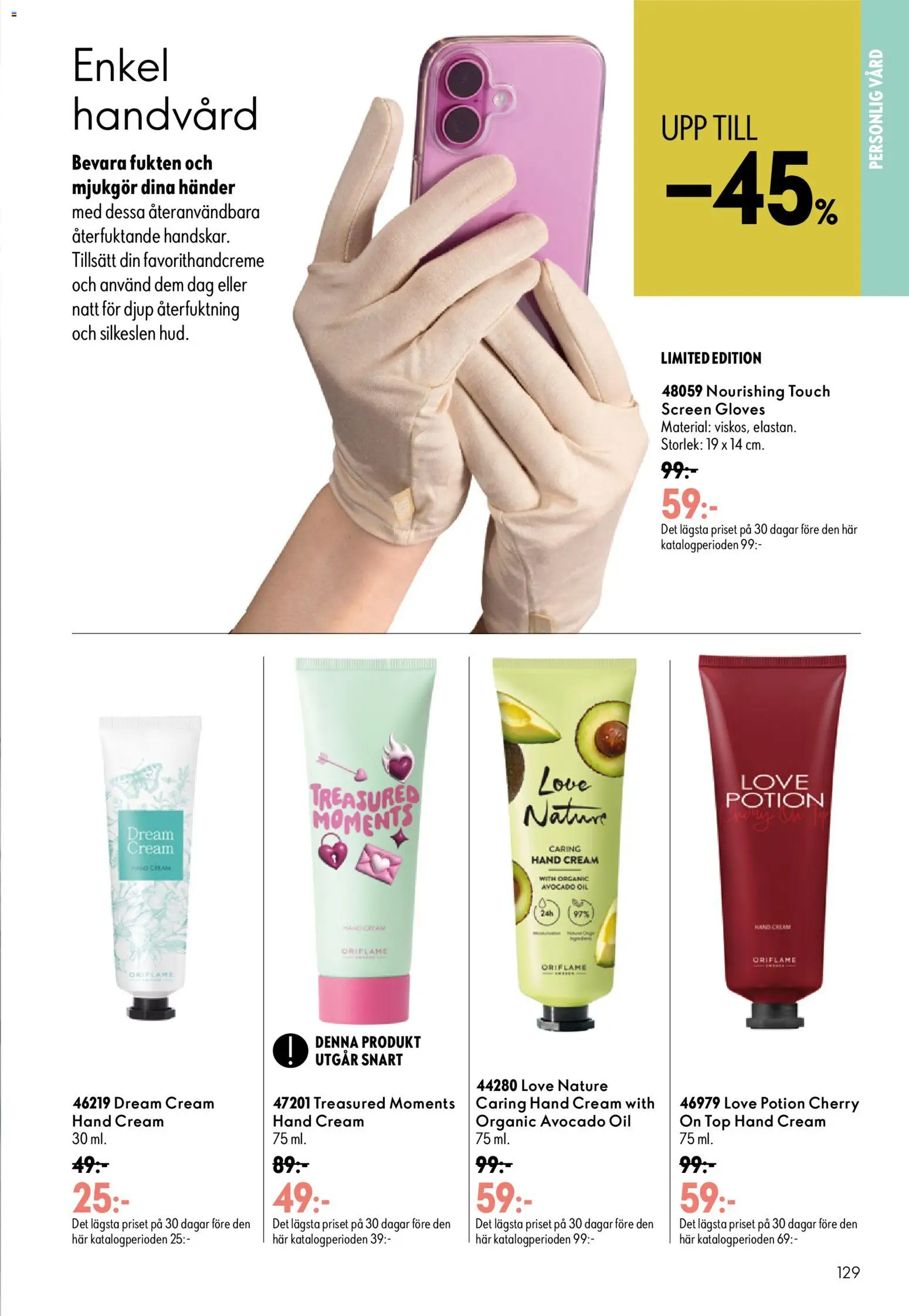 Oriflame reklamblad aktuell från 05/08/2026 | Sida: 129